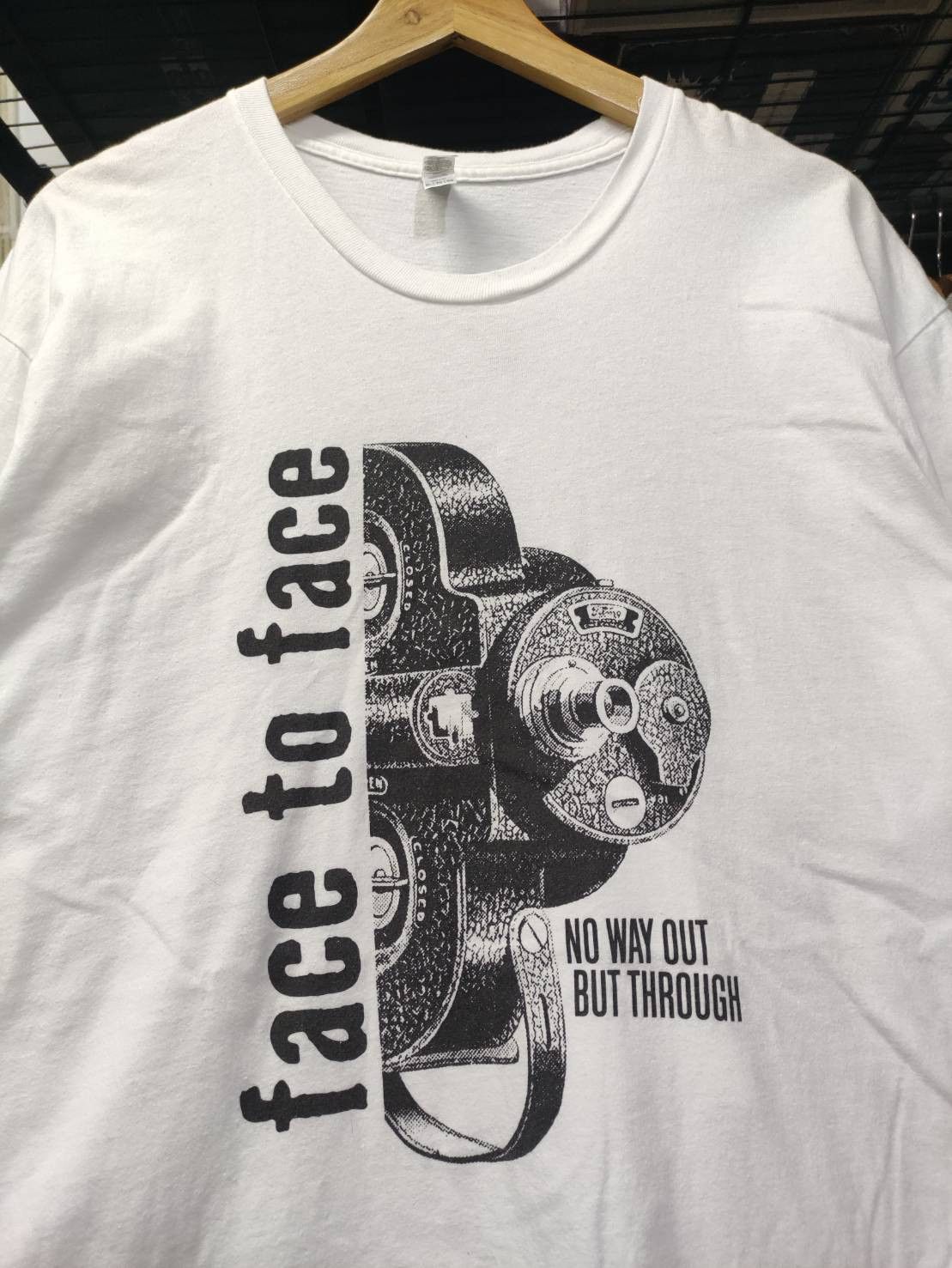 Band Tees Face To Face Band " No Way out but Through " Album Promo Size US XL / EU 56 / 4 - 1 Thumbnail