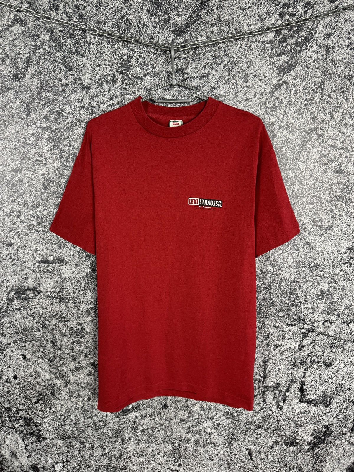 Levi's Rare Levis Vintage T-Shirt 1993 LeviStrauss 90s USA Size XL Size US XL / EU 56 / 4 - 2 Thumbnail