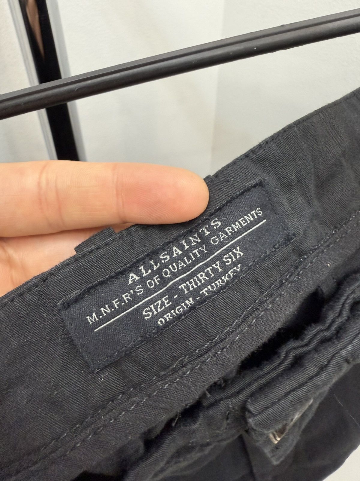 Allsaints Allsaints Drop Crotch Shorts Size US 36 / EU 52 - 3 Thumbnail