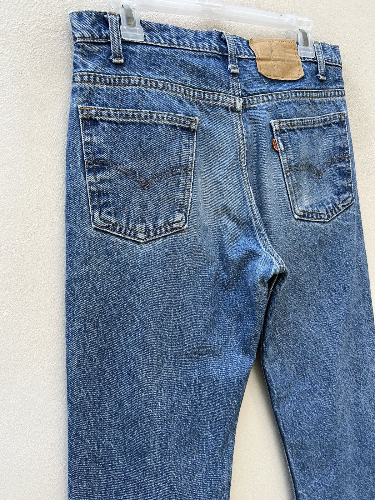 Levi's × Vintage Vintage Early 90s Levi’s 517 Orange Tab Denim Flare Jeans Size US 31 - 15 Thumbnail