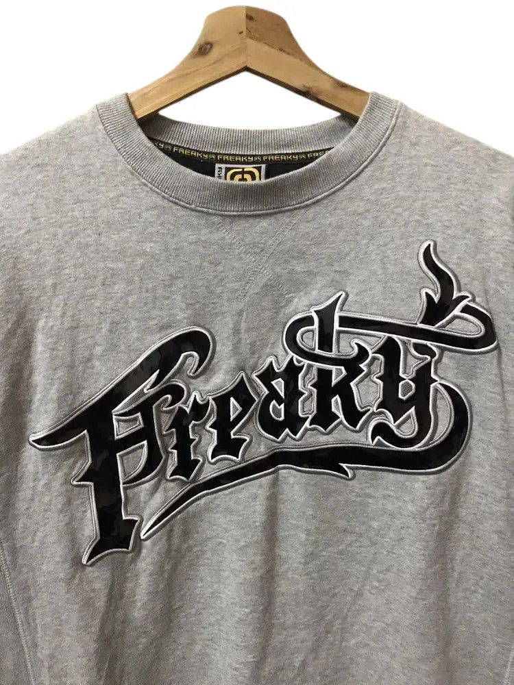Japanese Brand Freaky Massive 808 Sweatshirts Size US L / EU 52-54 / 3 - 3 Thumbnail
