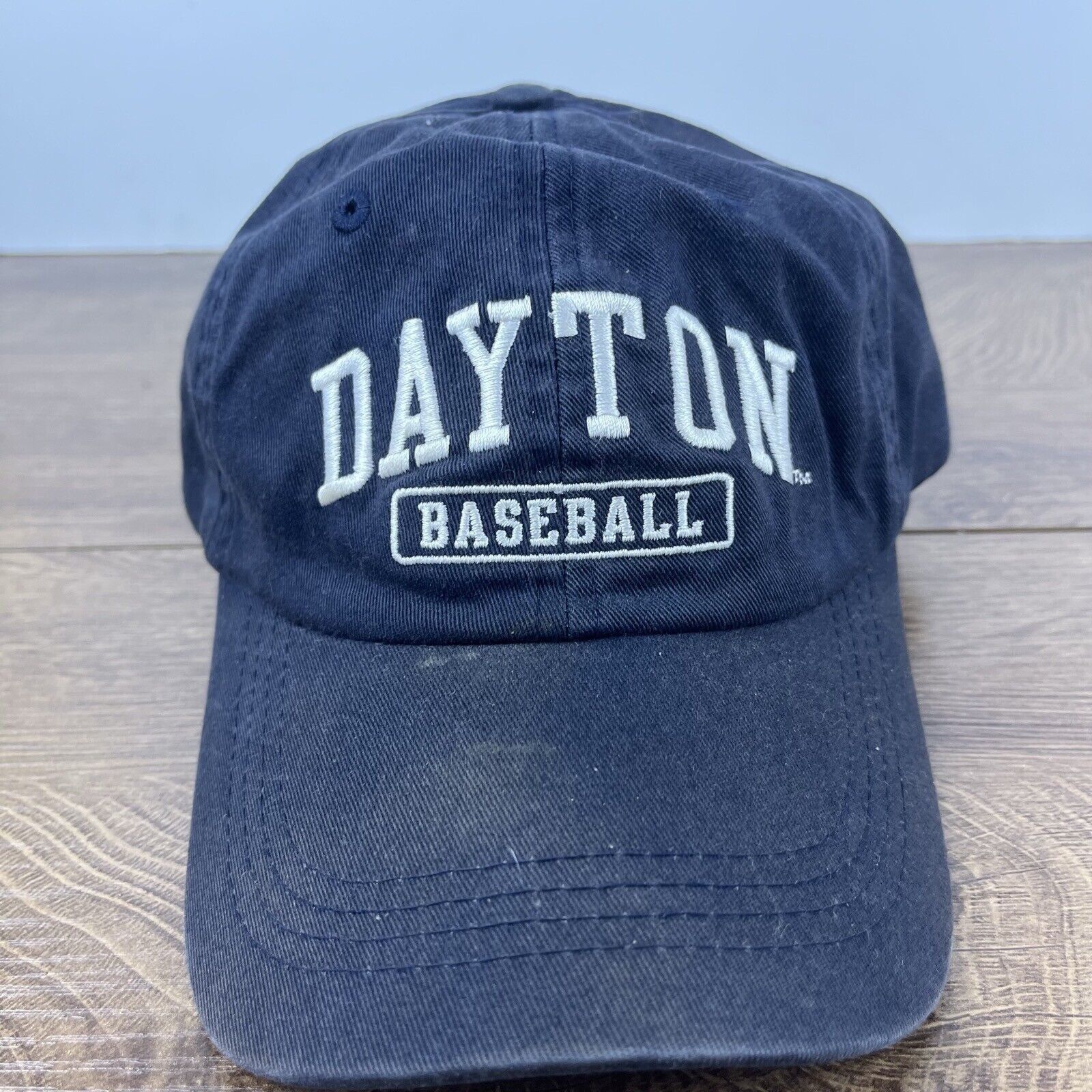 Champion Dayton Flyers Baseball Hat Dayton Flyers Blue Hat Adjustable Size ONE SIZE - 2 Thumbnail