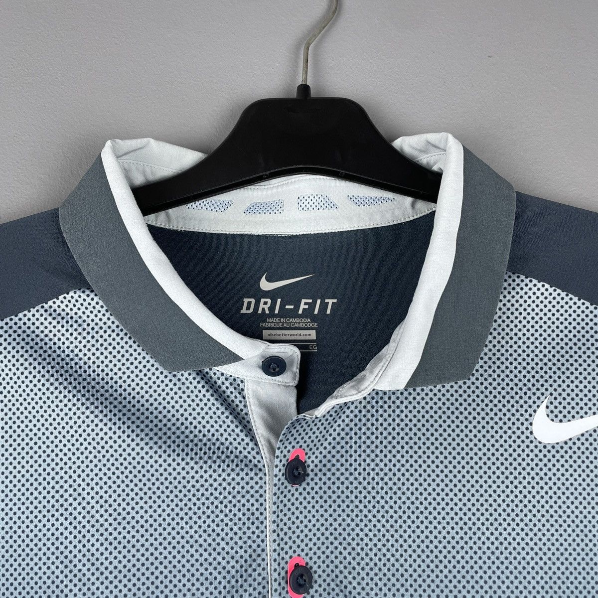 Nike Nike Roger Federer Polo Shirt US Open 2013 Night Session Size US XL / EU 56 / 4 - 4 Thumbnail