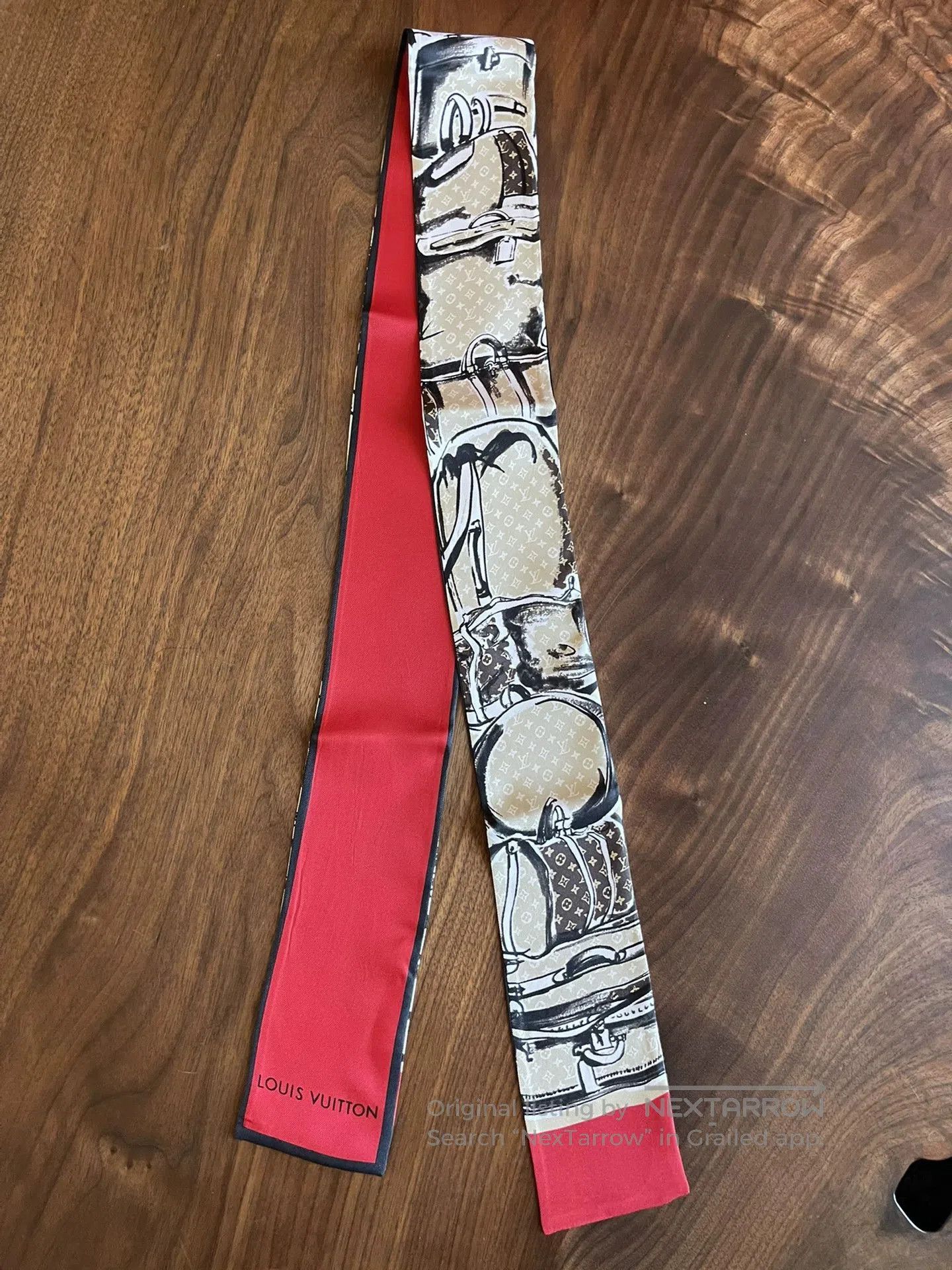 Louis Vuitton LV Twilly Hair Tie Rare Model. Size ONE SIZE - 1 Thumbnail