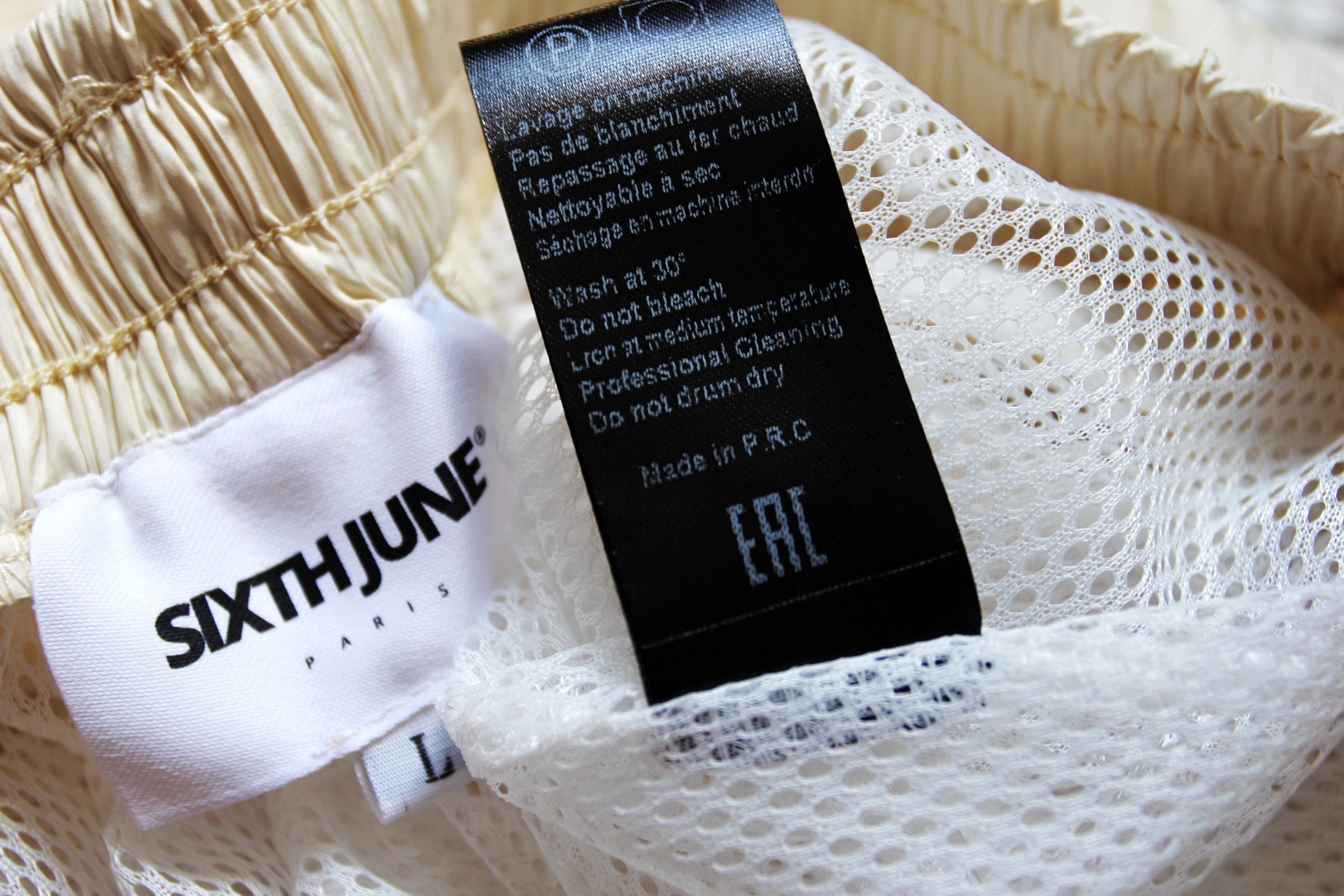 Sixth June Paris BNWT SS24 SIXTH JUNE CRINKLED TEXTURE CARGO PANTS L Size US 34 / EU 50 - 9 Thumbnail