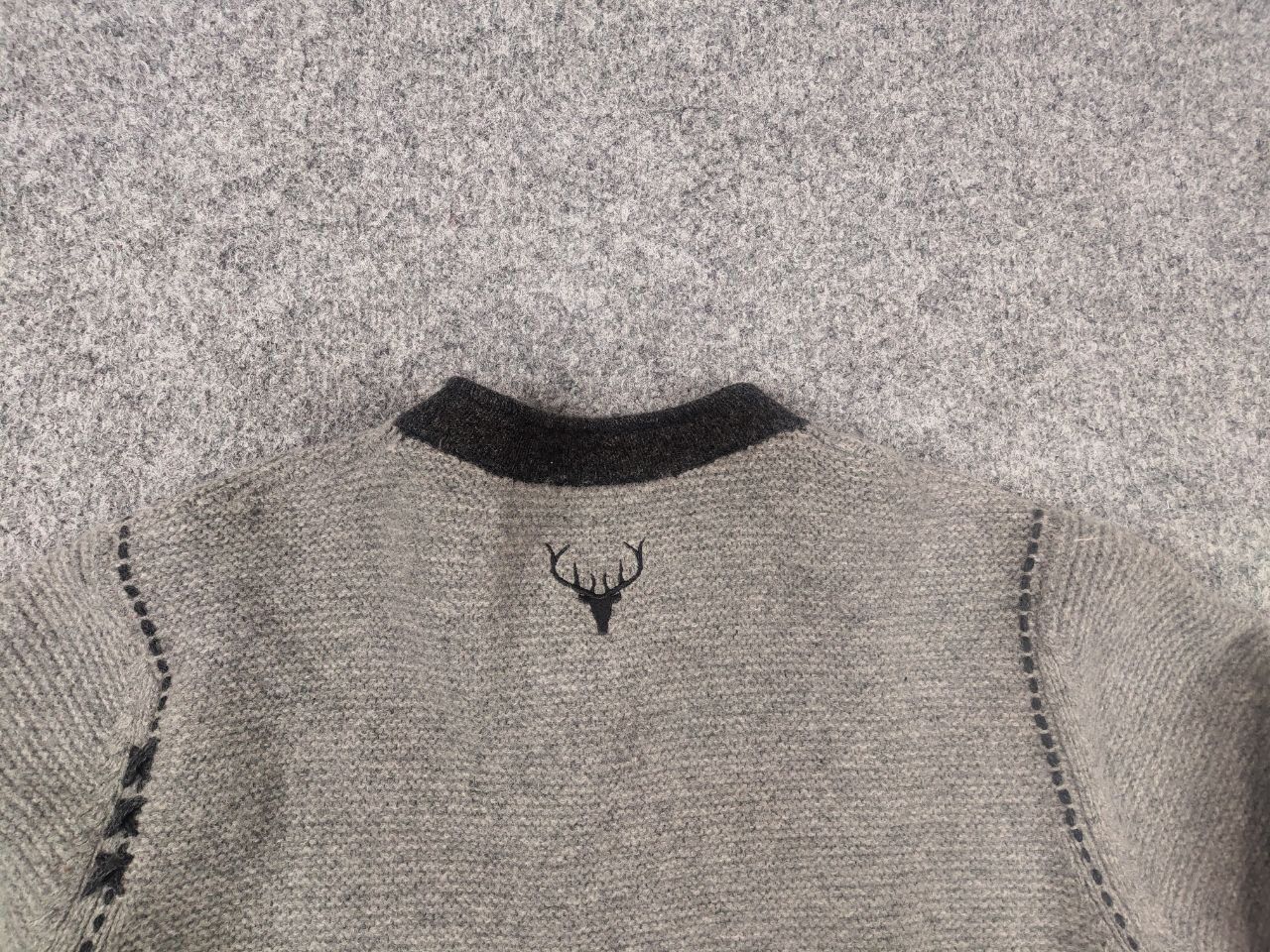 Vintage Krüger Dirndl wool cardigan traditional logo Vintage Size US L / EU 52-54 / 3 - 10 Thumbnail