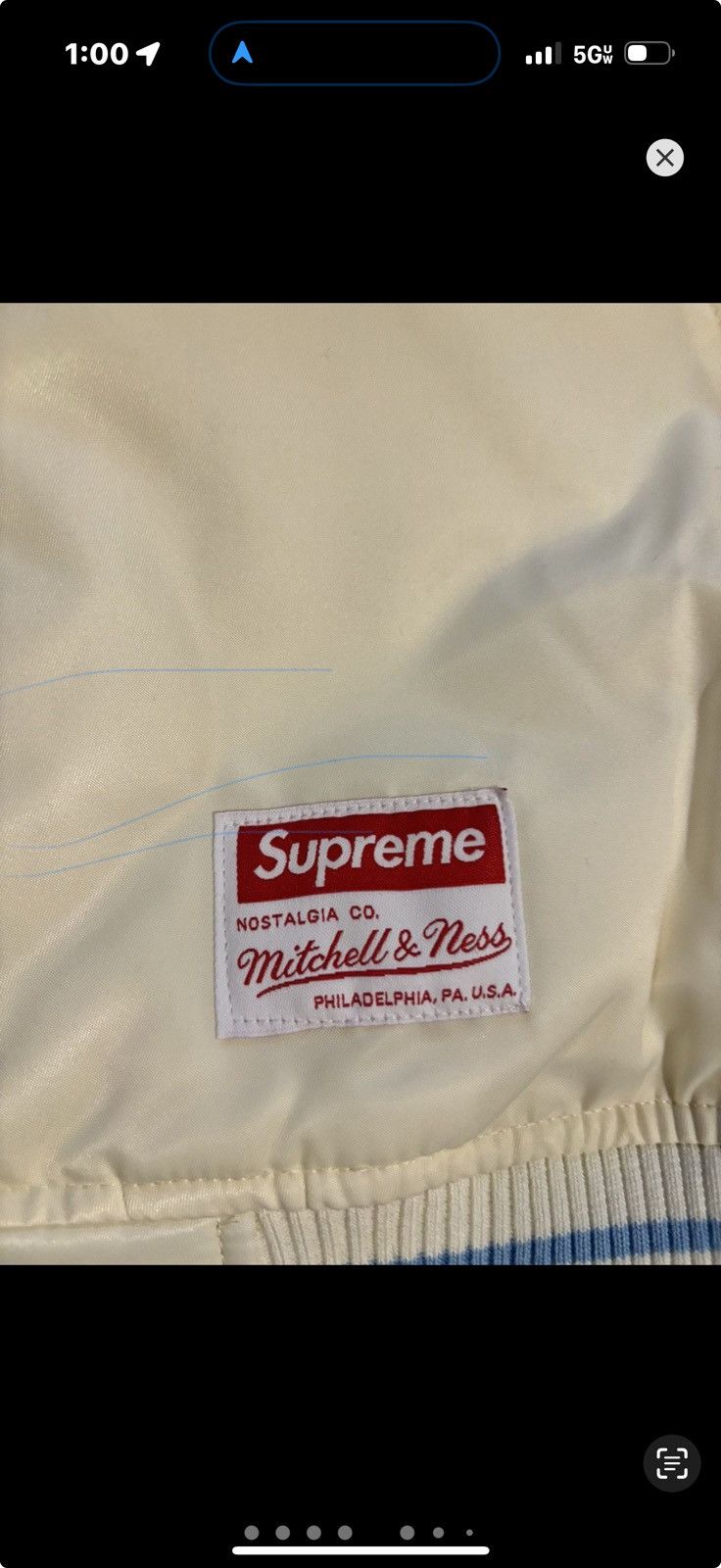 Mitchell & Ness × Supreme Supreme x Mitchell and Ness camo logo varsity jacket Size US XXL / EU 58 / 5 - 5 Thumbnail
