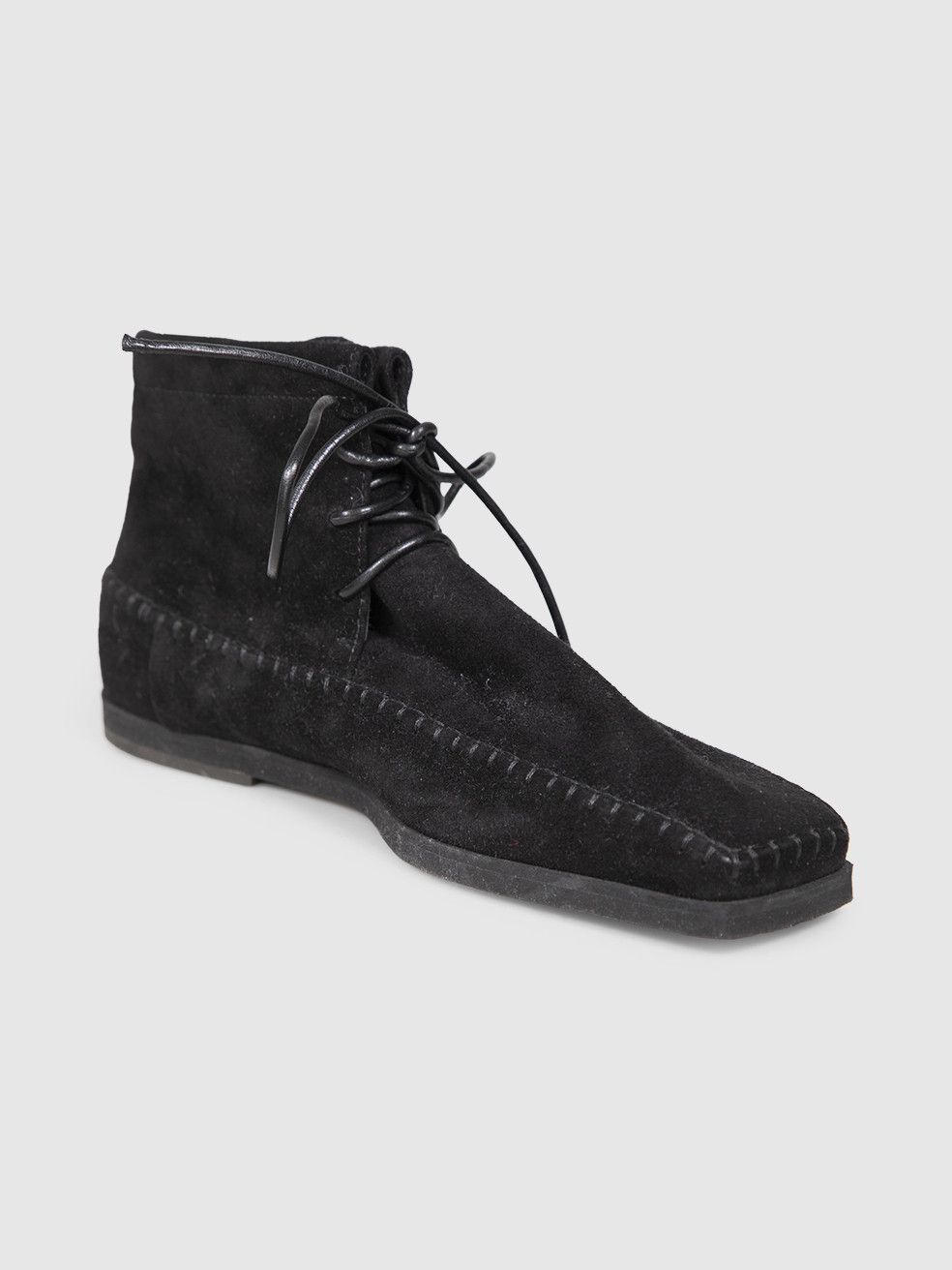 Toteme Black Suede Ankle Boots Size US 8 / IT 38 - 1 Thumbnail