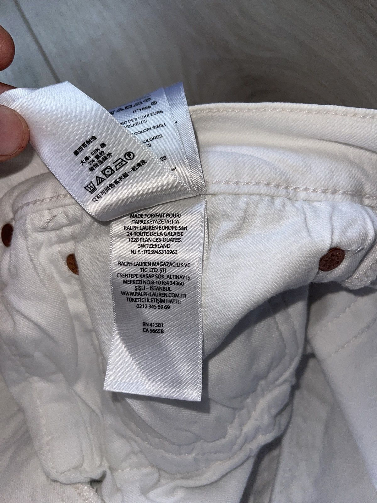Polo Ralph Lauren Polo ralph lauren white jeans mens pants W36 Size US 36 / EU 52 - 12 Thumbnail