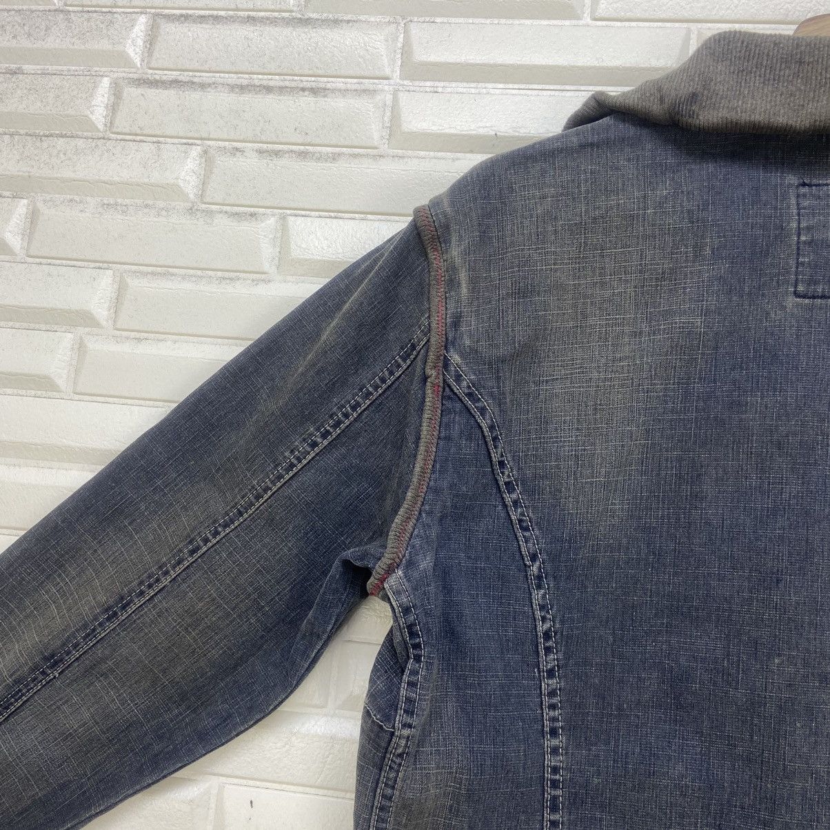 Marithe + Francois Girbaud 🔥Avant Garde Marithe Francois Girbaud Denim Jacket Size US S / EU 44-46 / 1 - 17 Thumbnail