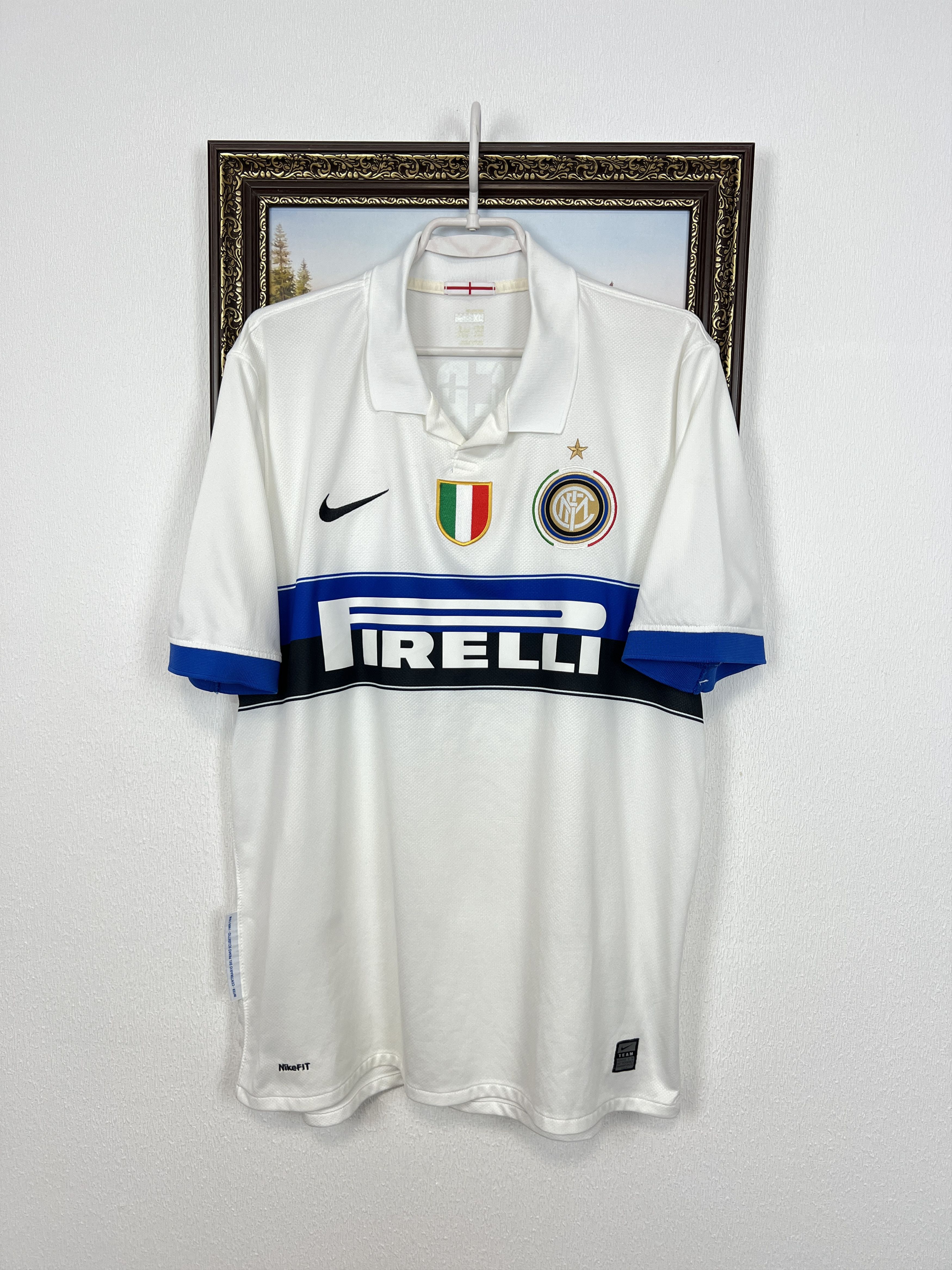 Nike Inter Milan football shirt 2010 Materazzi Nike Tee Hype Size US XL / EU 56 / 4 - 1 Thumbnail