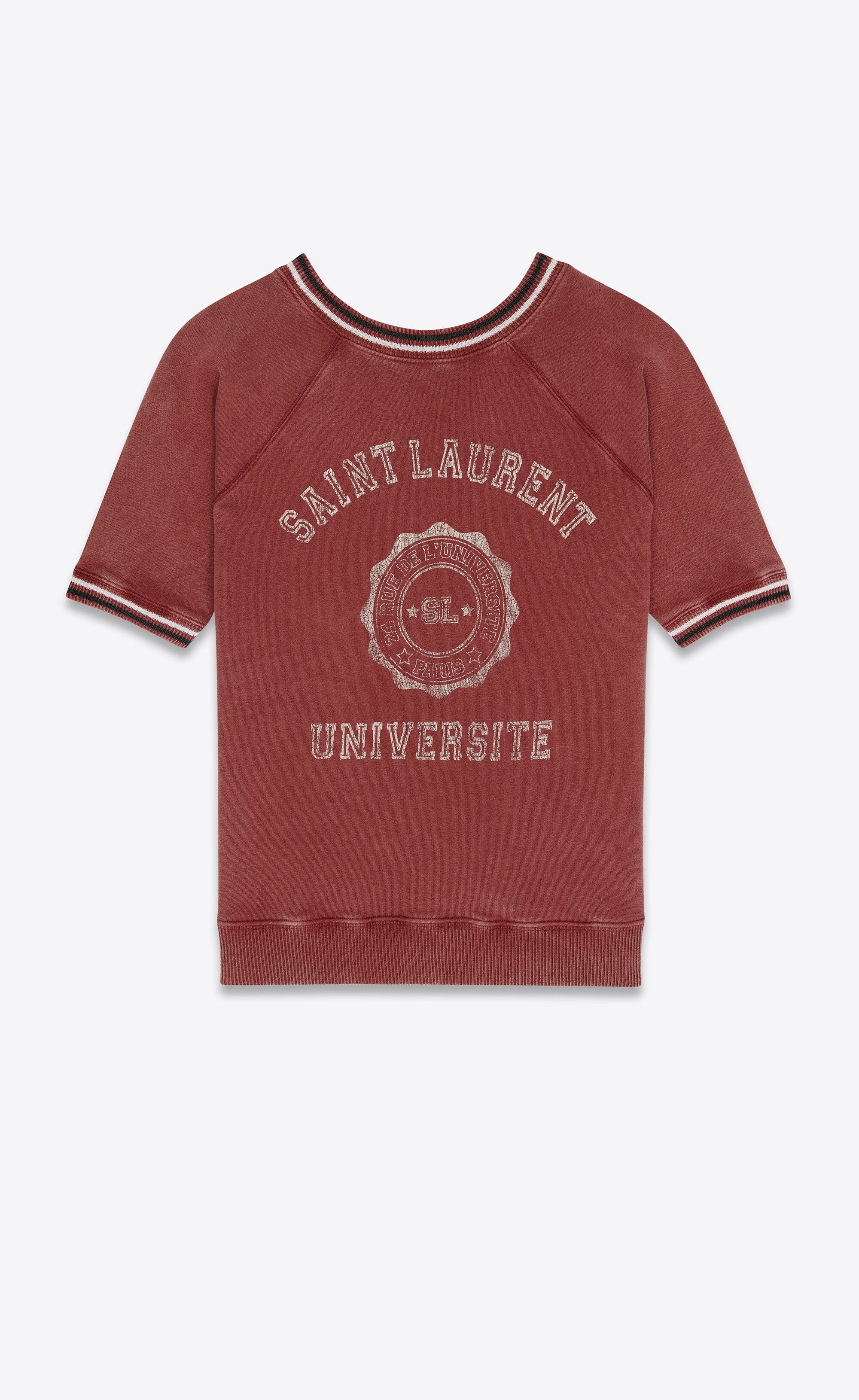 Saint Laurent Paris Universite Sweatshirt Size XL / US 12-14 / IT 48-50 - 1 Thumbnail
