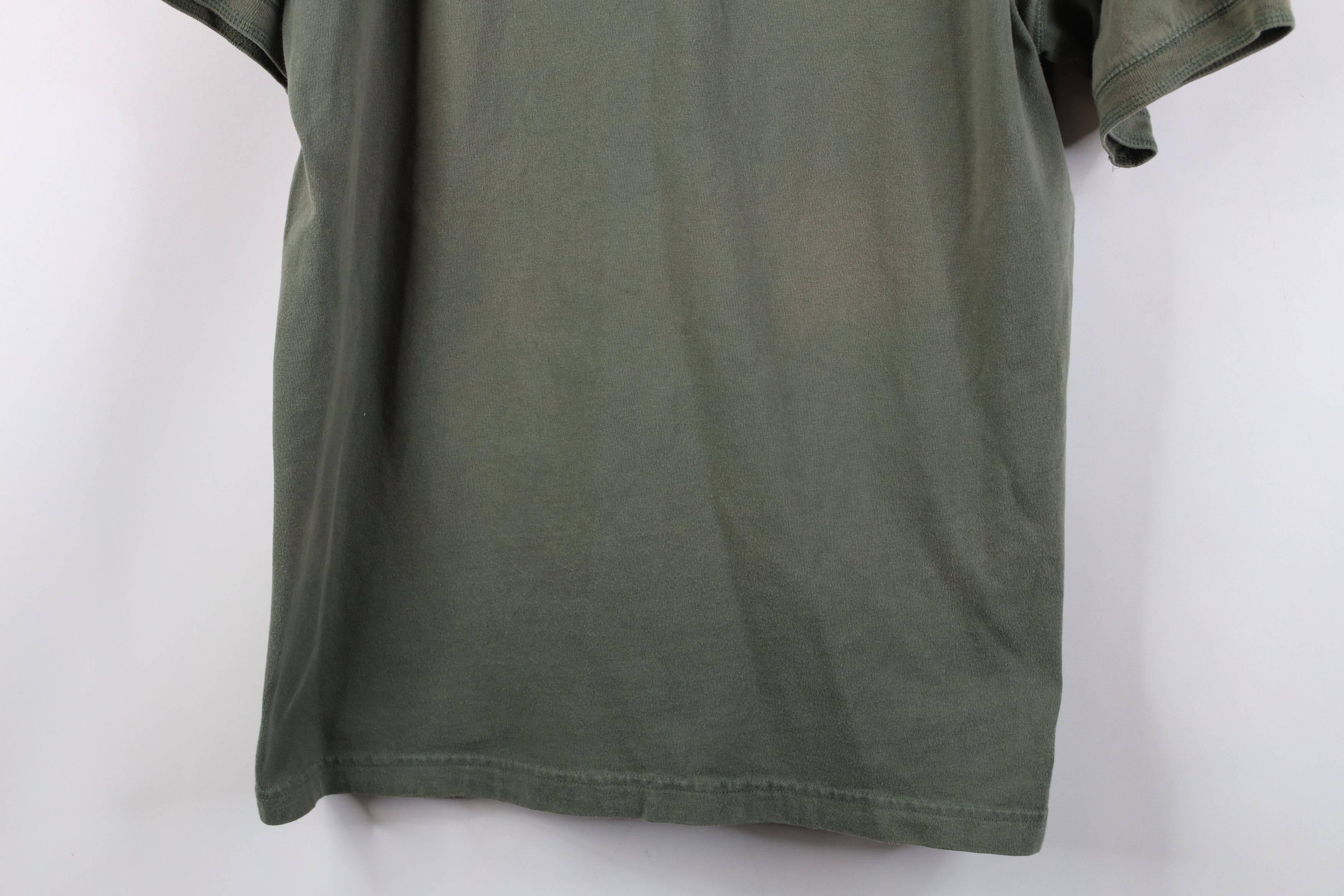 Vintage Vintage 90s Streetwear Short Sleeve Henley T-Shirt Green Size US L / EU 52-54 / 3 - 3 Thumbnail