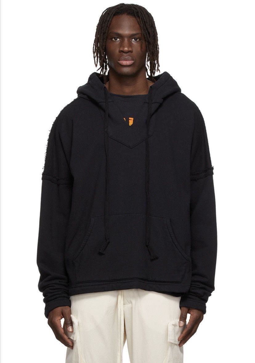 Greg Lauren Greg Lauren Black Baja Hoodie Size:2. M Size US M / EU 48-50 / 2 - 2 Thumbnail