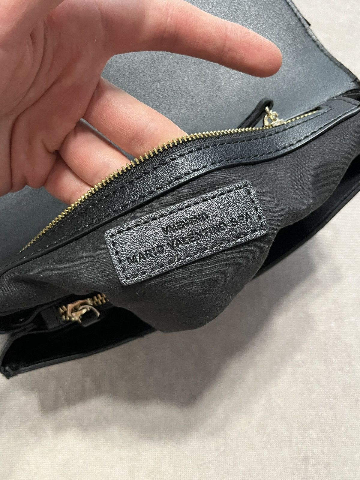 Valentino Valentino Spa Womens Black Shoulder Bag Logo Luxury Size ONE SIZE - 12 Thumbnail