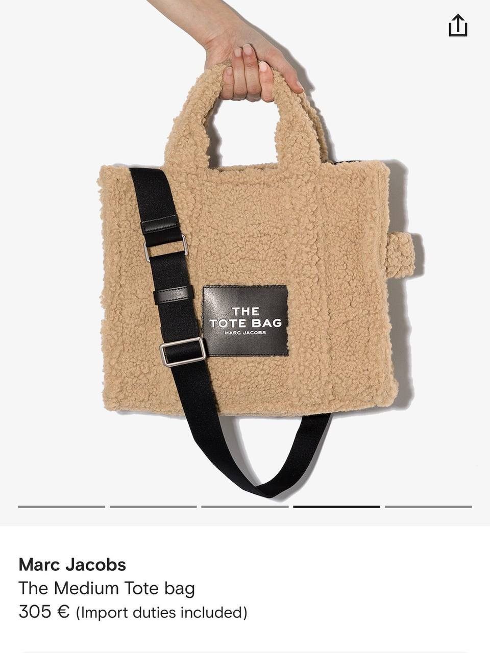 Marc Jacobs Marc Jacobs The Medium Tote bag Size ONE SIZE - 5 Thumbnail
