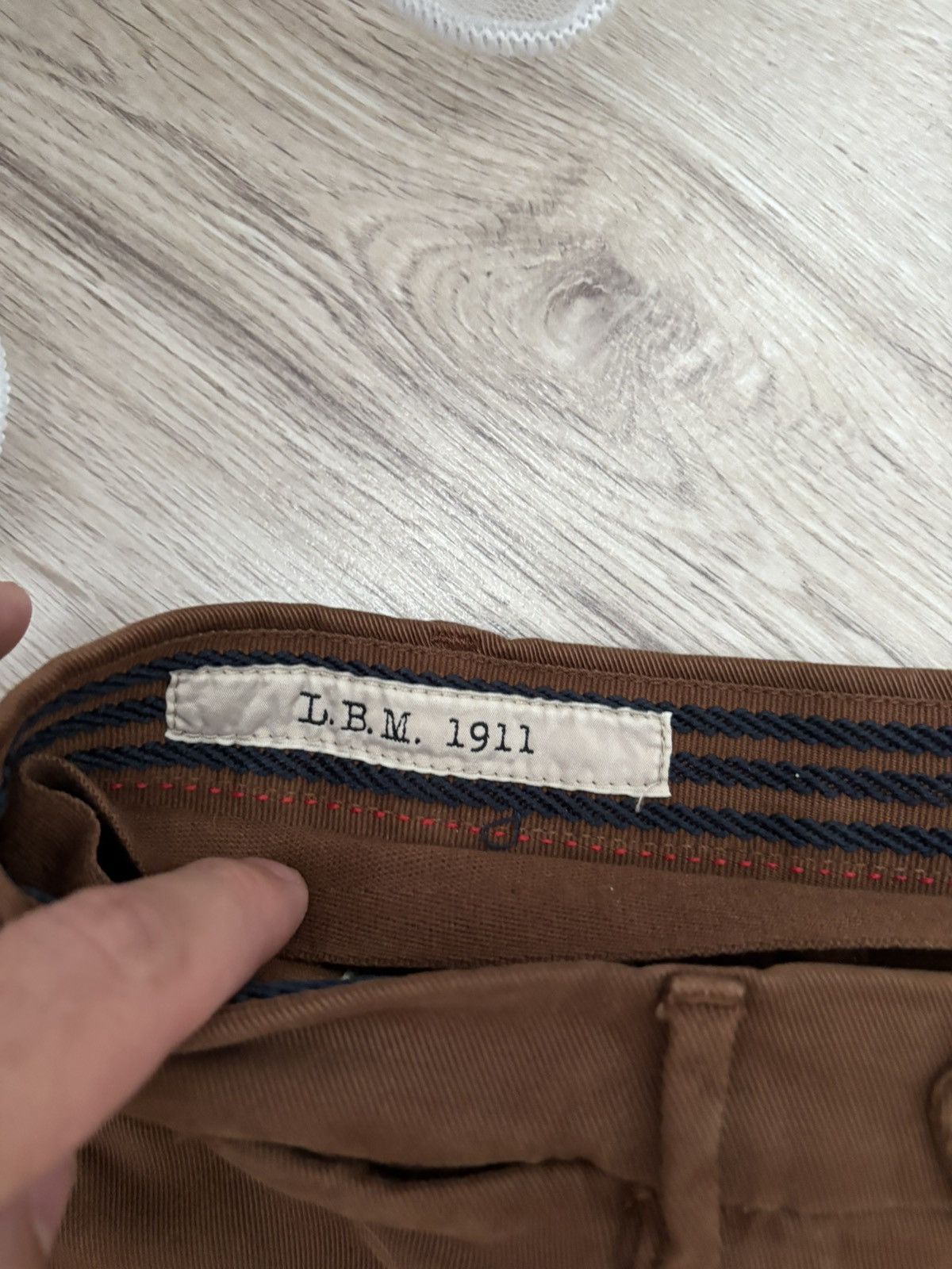 L.B.M. 1911 LBM 1911 brown pants model 8480 Size US 30 / EU 46 - 7 Thumbnail