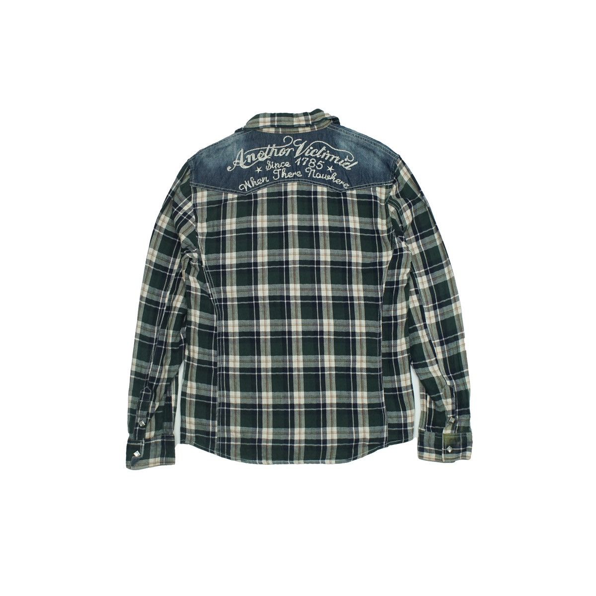 In The Attic *NoTariff In The Attic Plaid Western Shirt Size US L / EU 52-54 / 3 - 5 Thumbnail