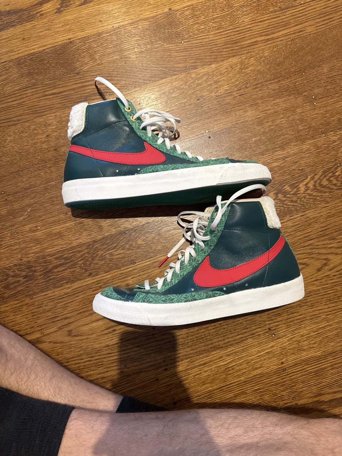 Nike Christmas blazer.