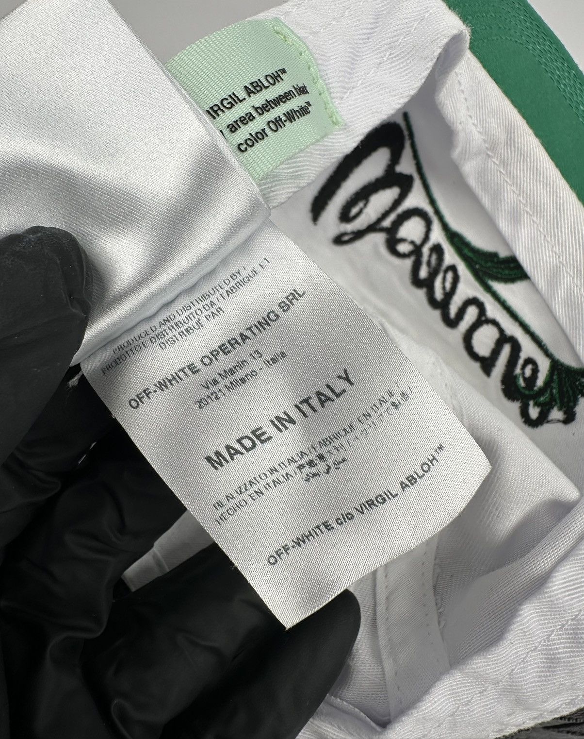 Off-White × Virgil Abloh Off-White “Woman” Embroidered Spelled Out Size ONE SIZE - 11 Thumbnail