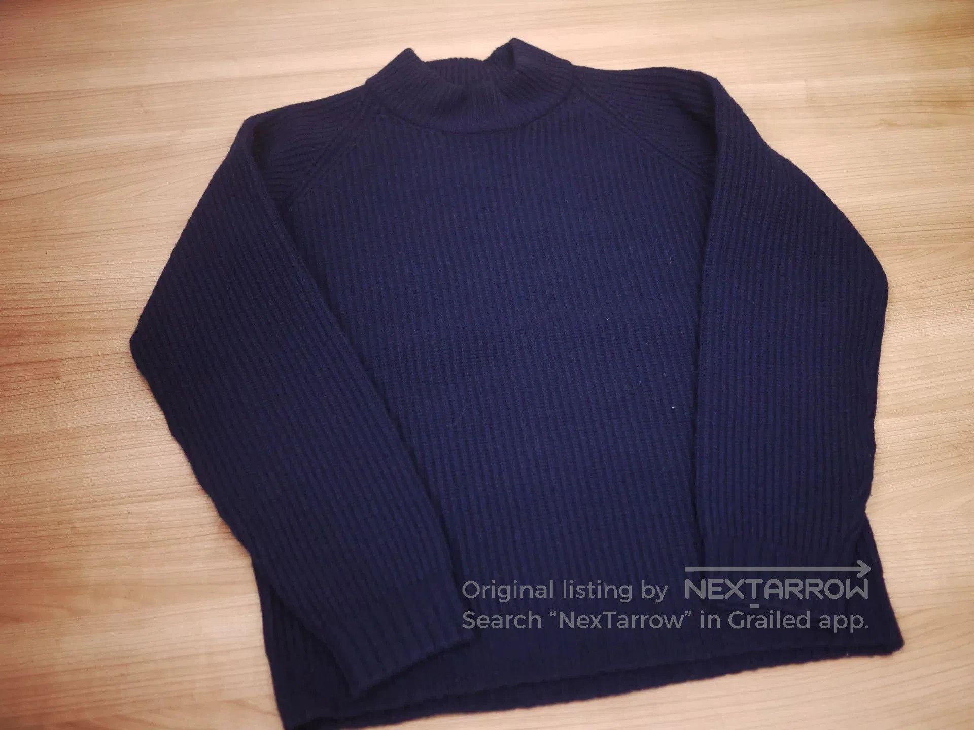 Visvim visvim turtleneck sweater knit in navy. Size US M / EU 48-50 / 2 - 2 Thumbnail
