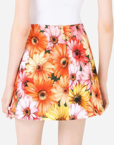 Dolce & Gabbana o1y0925 Mini Skirt in Multicolor Size 25" / US 0 / IT 36 - 3 Thumbnail