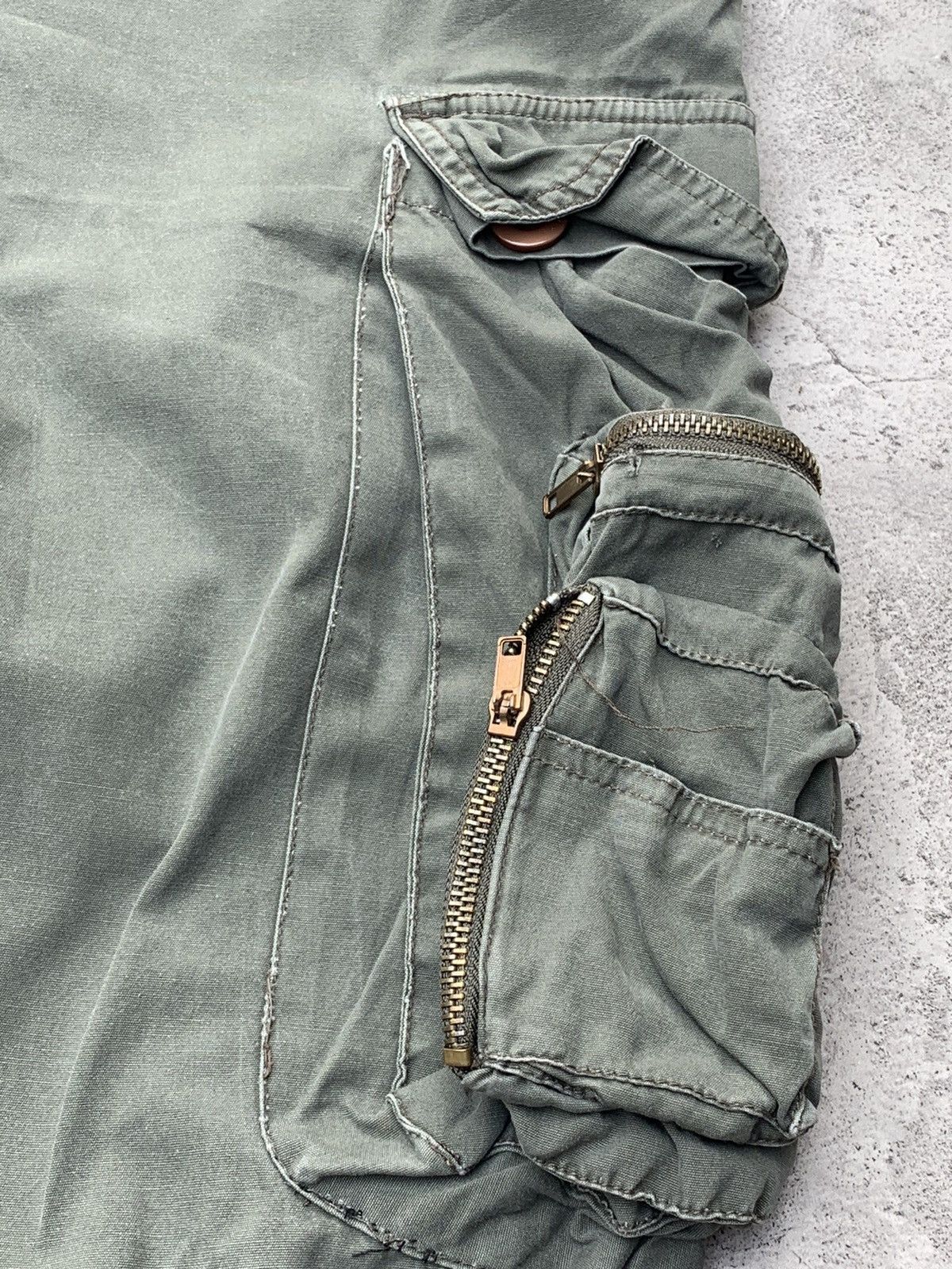Japanese Brand × PPFM × Tete Homme BUKBANG 3d multipocket cargo pants Size US 31 - 5 Thumbnail