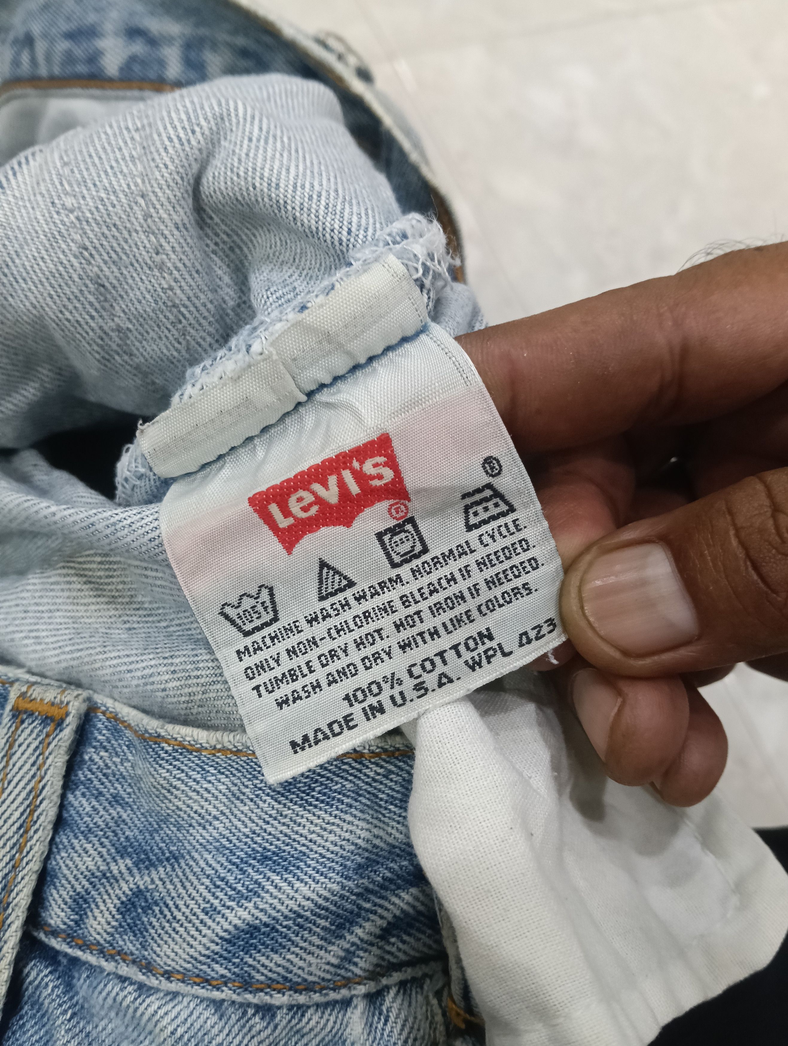 Levi's Vintage Clothing Vintage Levis 501 Single R Size US 32 / EU 48 - 11 Thumbnail
