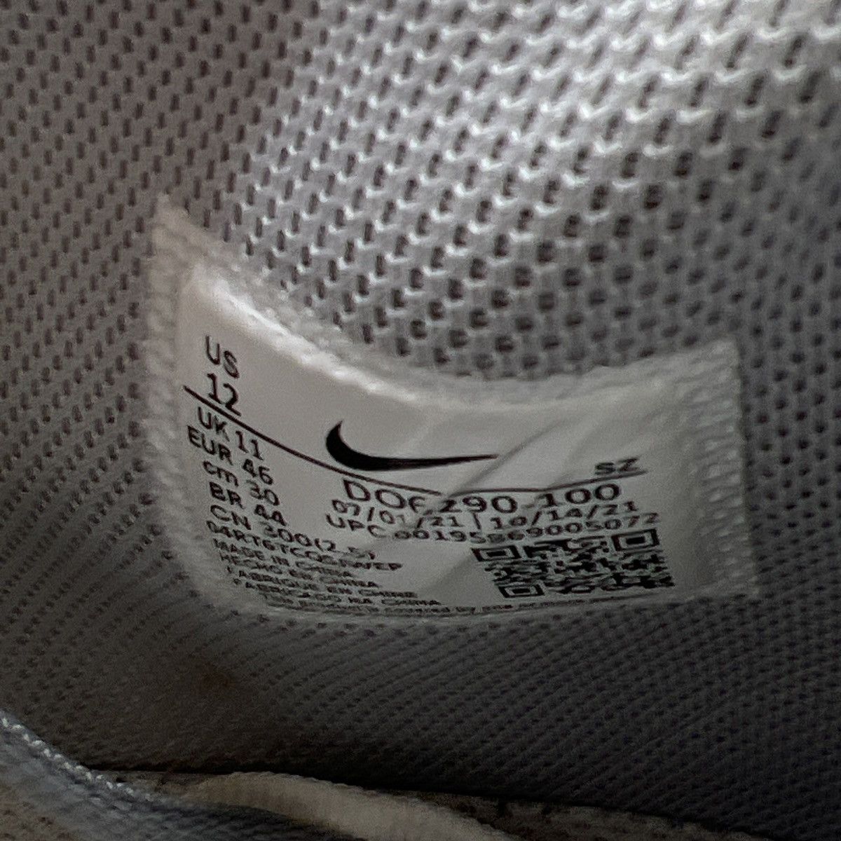 Nike Off white x Air Force 1 white Size US 12 / EU 45 - 9 Thumbnail