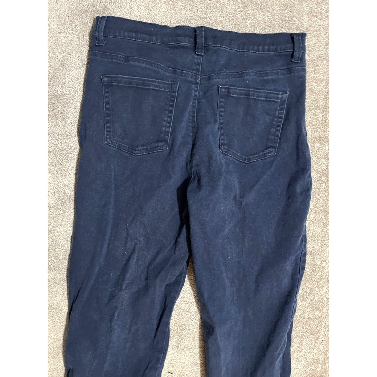 Gloria Vanderbilt Gloria Vanderbilt Jeans Women Regular 10 Navy Blue Straight Gloria Vanderbilt Amanda Jeans Size 32" / US 10 / IT 46 - 4 Thumbnail