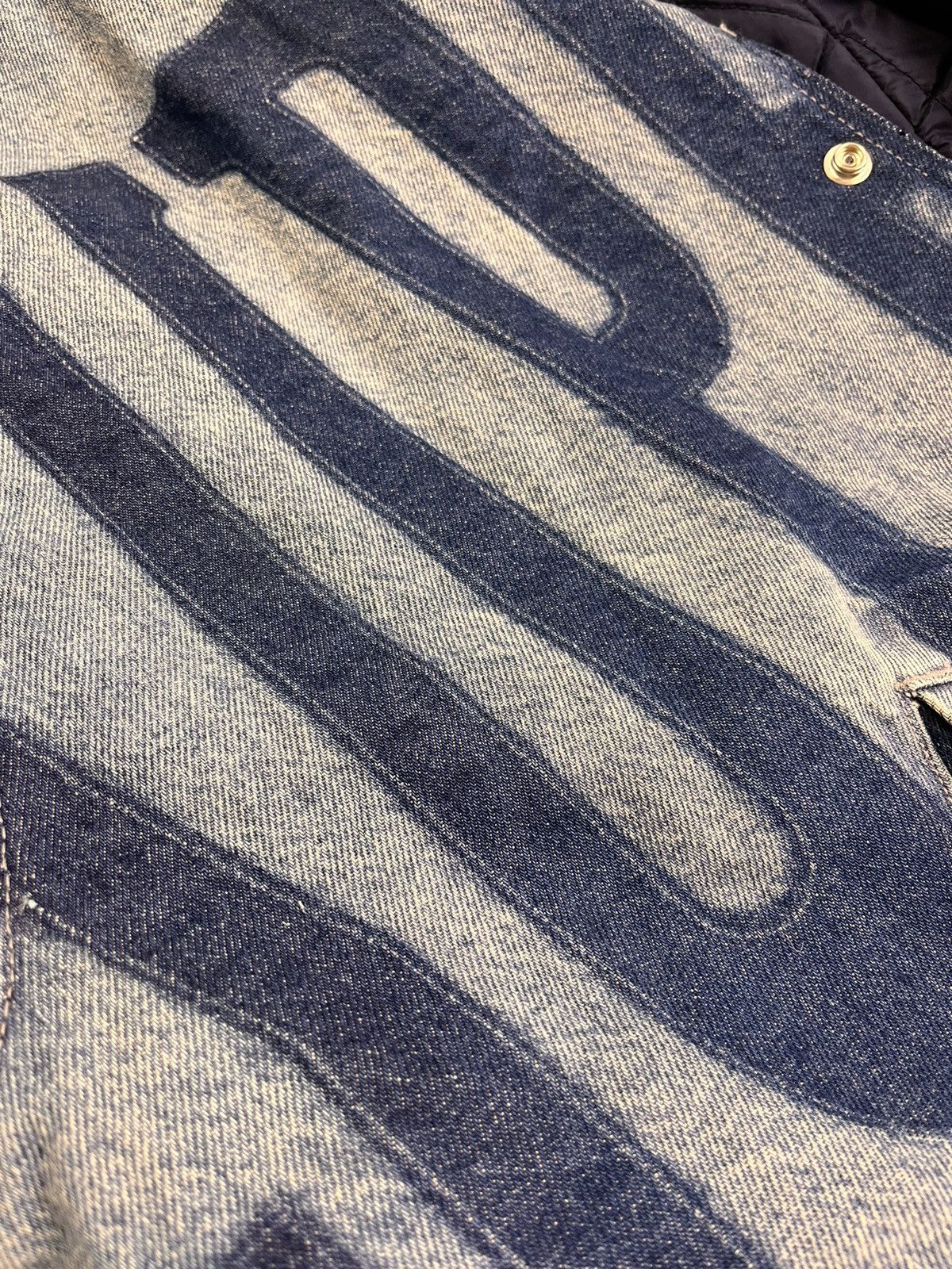 Supreme SUPREME LOGO OVERSIZED DENIM JACKET Size US XL / EU 56 / 4 - 7 Thumbnail