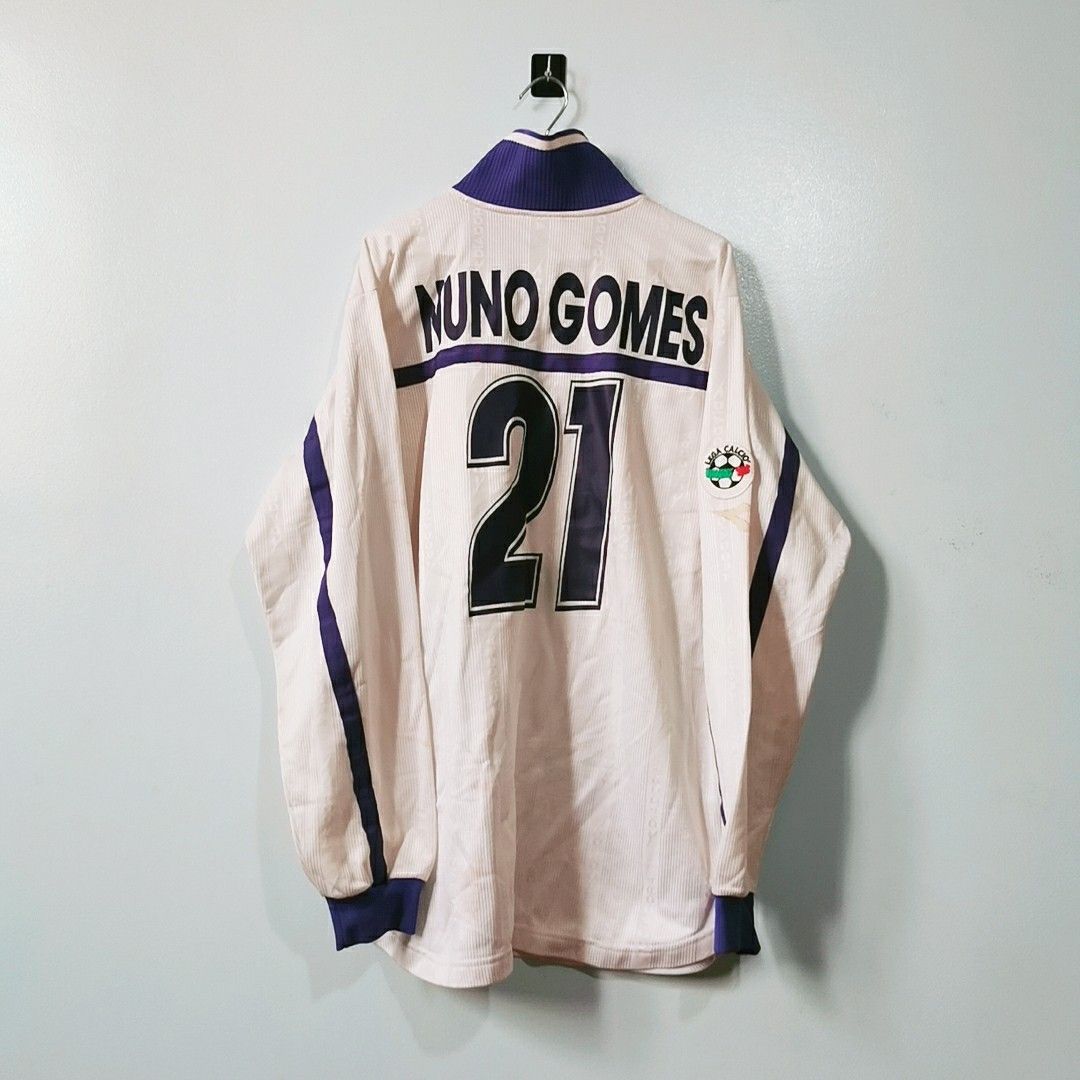 MATCH WORN ACF FIORENTINA ITALY 2001 2002 JERSEY SHIRT (21)