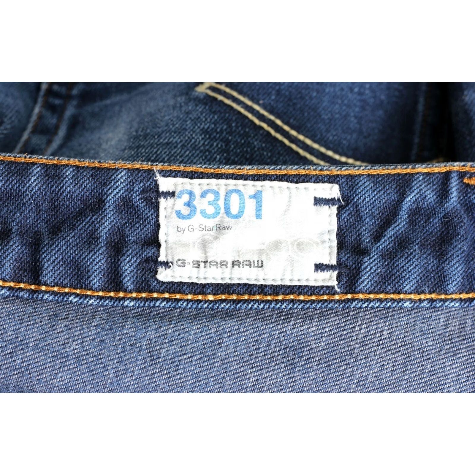 G-Star G-Star 3301 LOW TAPERED Jeans Men Size W30 L32 DZ1415 Denim Blue Slim Pockets 30x32 Regular Size US 30 / EU 46 - 5 Thumbnail