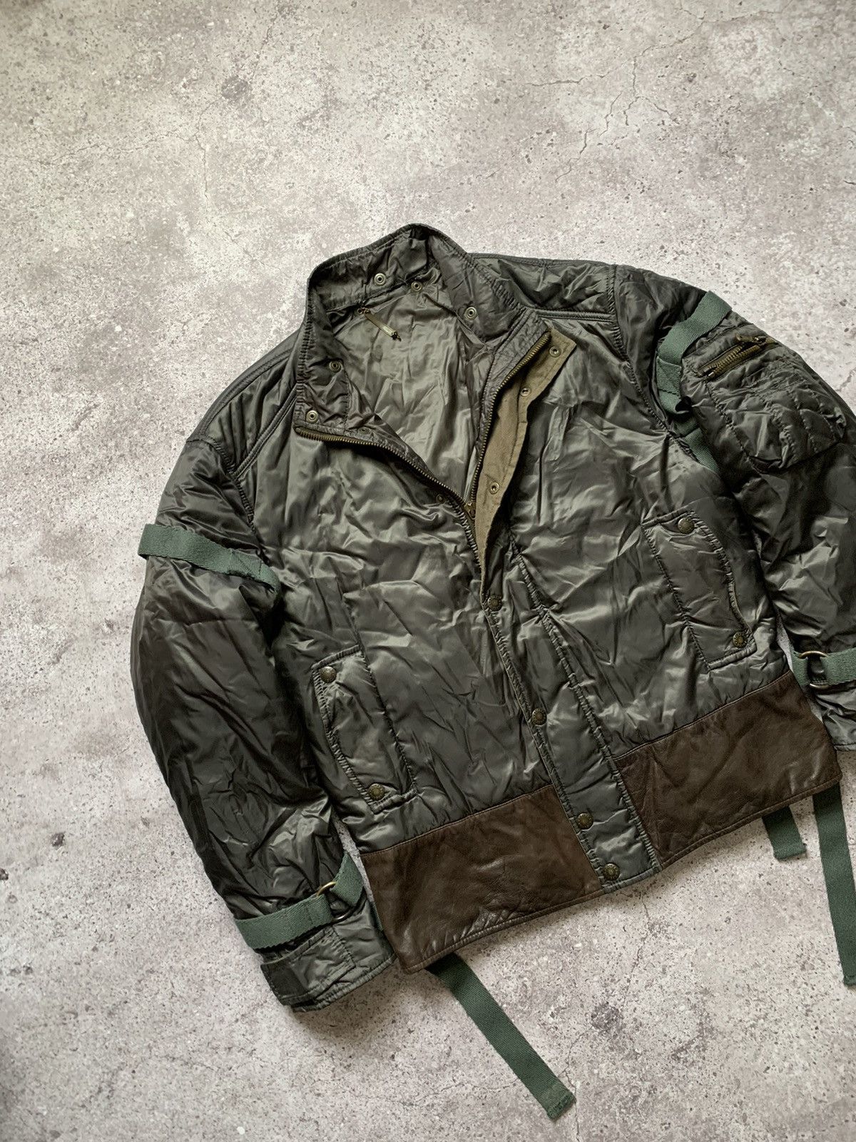Dolce & Gabbana Dolce & Gabbana Goat Leather Bondage Parachute Blouson Size US M / EU 48-50 / 2 - 4 Thumbnail