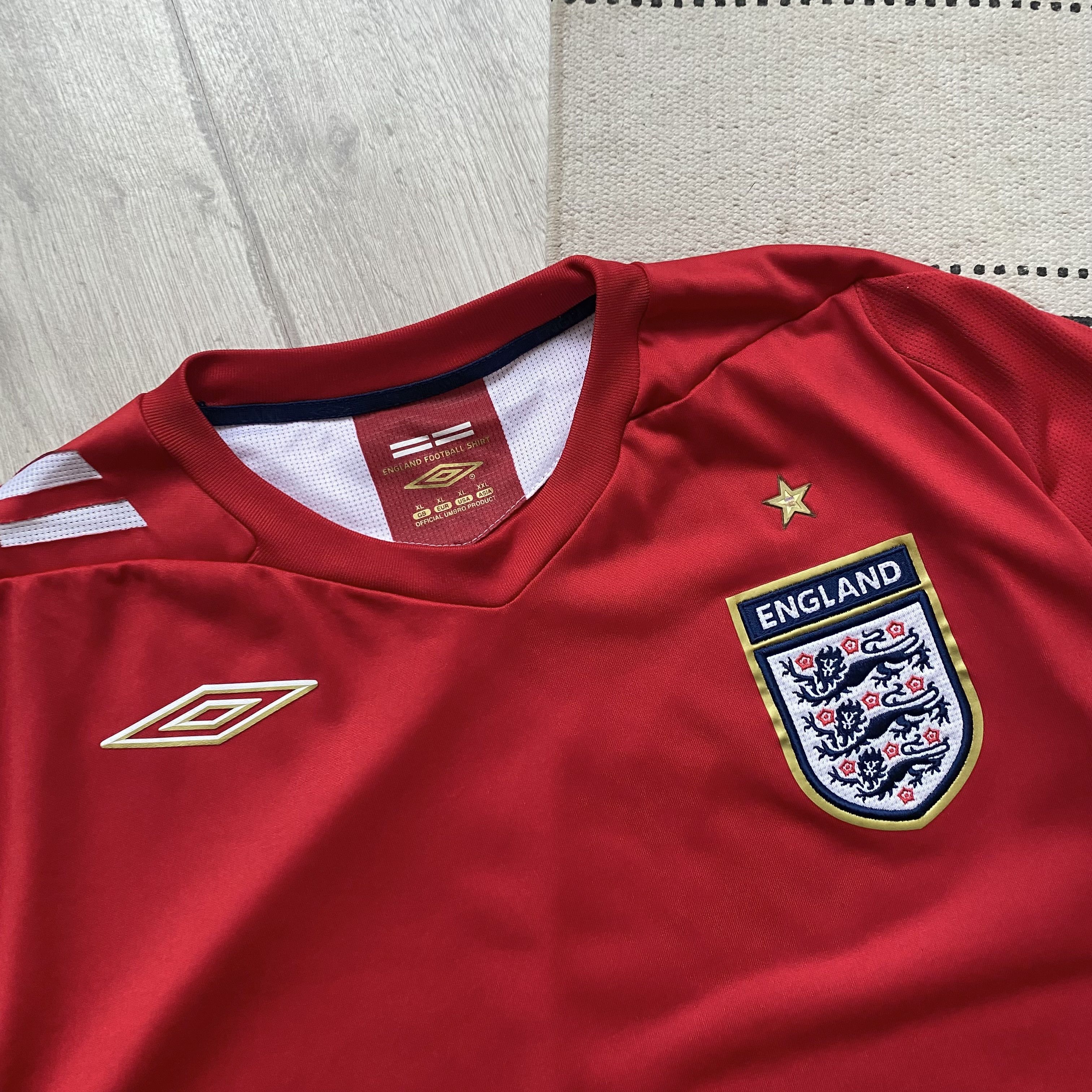 Umbro ⚽️ Vintage England Soccer jersey Umbro Blockore Size US XL / EU 56 / 4 - 4 Thumbnail