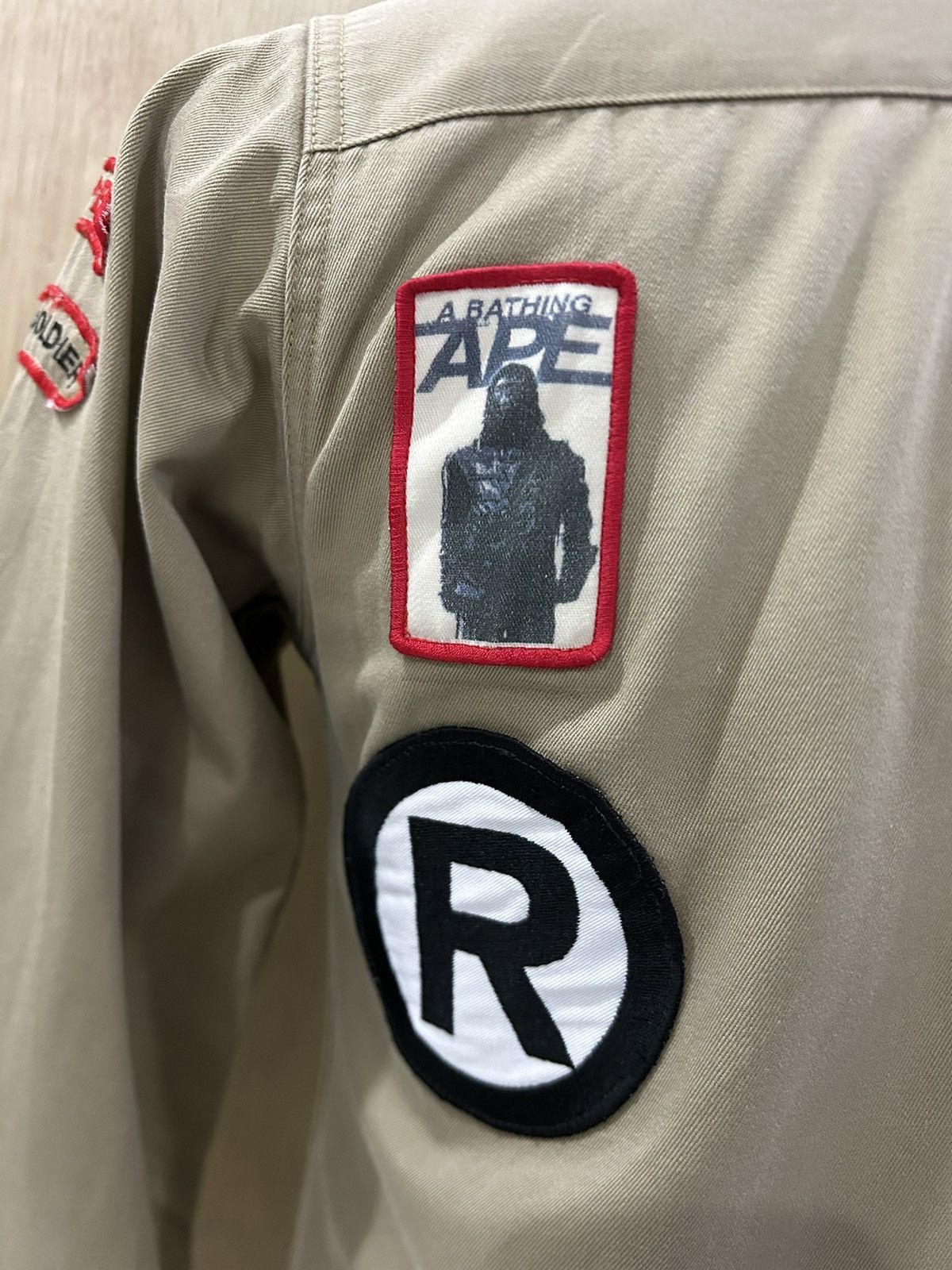 Bape Vintage BAPE Boy Scout Shirt Size US S / EU 44-46 / 1 - 8 Thumbnail