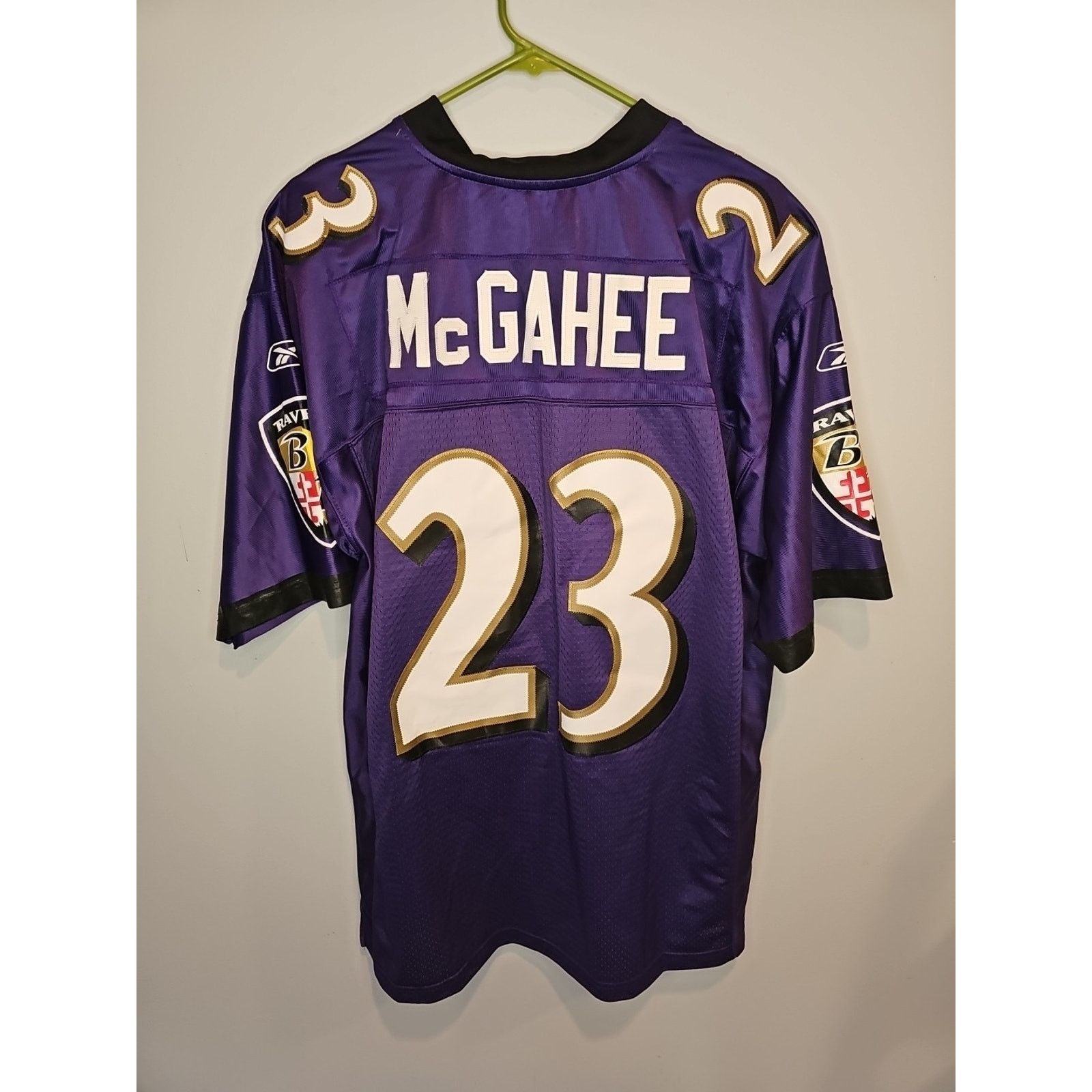 Reebok Reebok Willis McGahee #23 Baltimore Ravens Jersey Men's Sz L Size US L / EU 52-54 / 3 - 8 Thumbnail