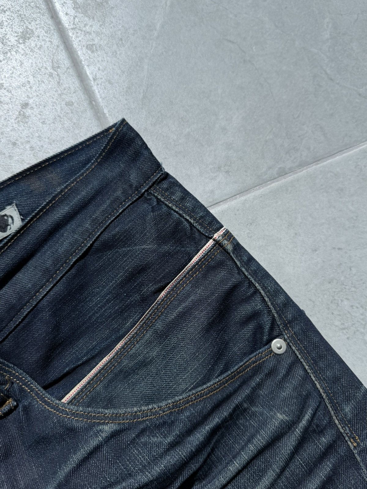 Levi's Levis Engineered Buckle Back Twisted Washed Denim Jeans Size US 30 / EU 46 - 8 Thumbnail