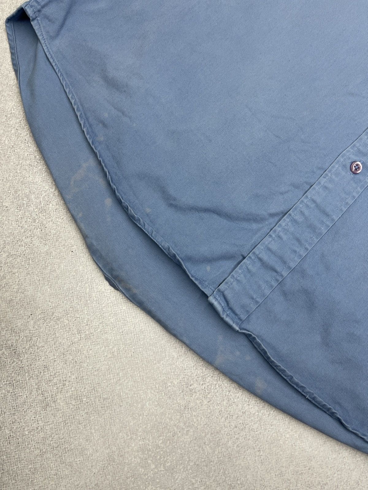Yves Saint Laurent Vintage Yves Saint Laurent Blue Shirt Y2K Size XL Luxury Size US XL / EU 56 / 4 - 6 Thumbnail
