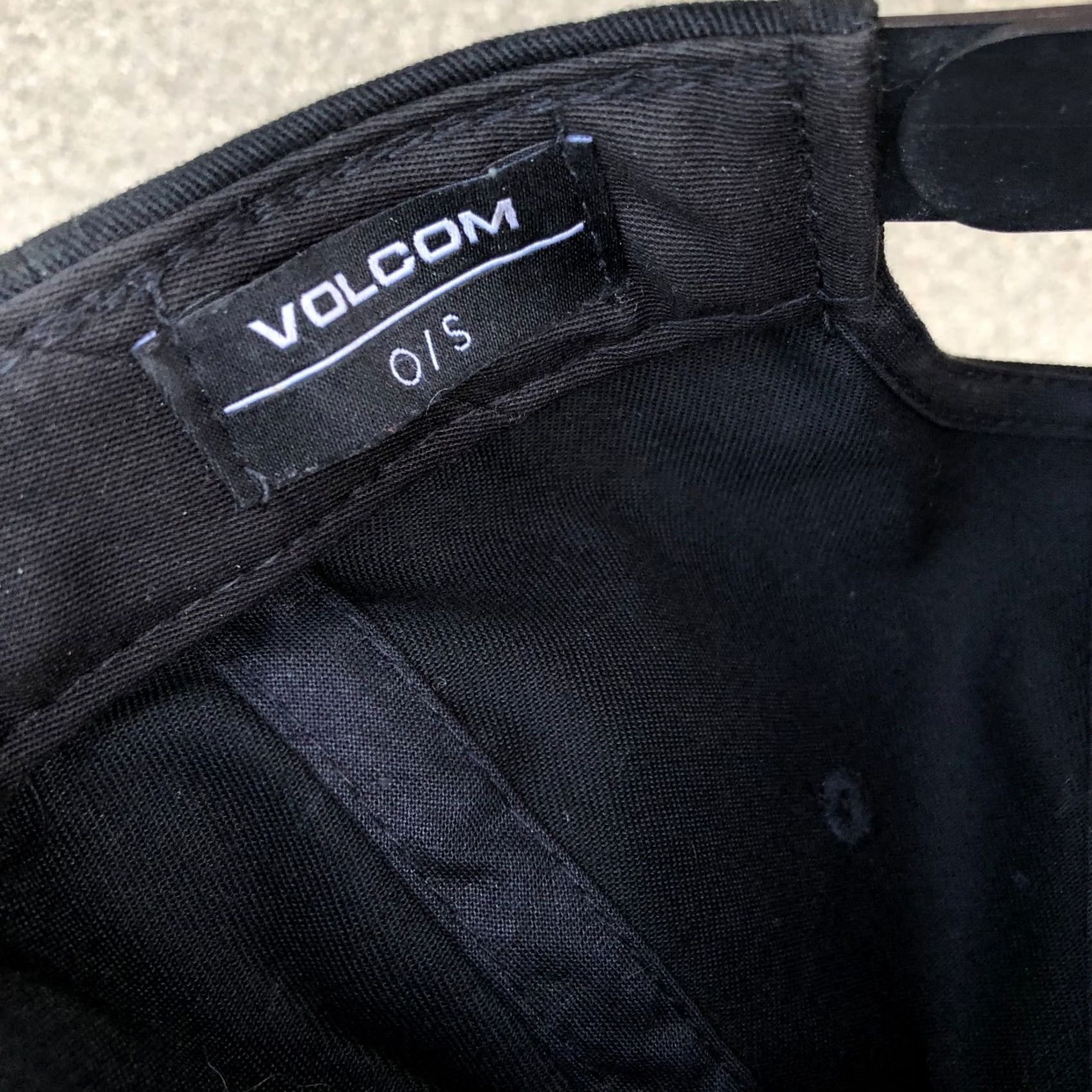 New Era VOLCOM STONE COMPANY Snapback Hat Men's One Size Adjustable Cap Black Size ONE SIZE - 5 Thumbnail