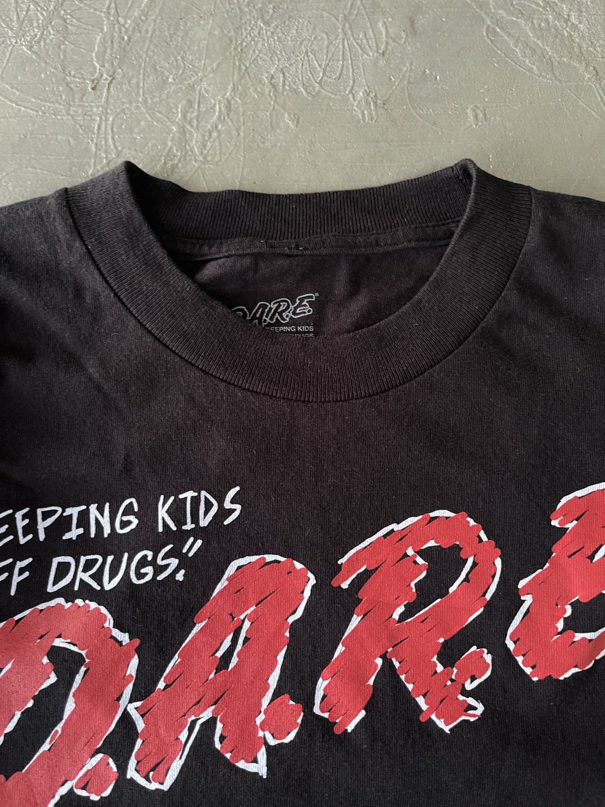 D.A.R.E Dare Resist Drugs Tee Rare Design ERD Grunge Size US S / EU 44-46 / 1 - 6 Thumbnail