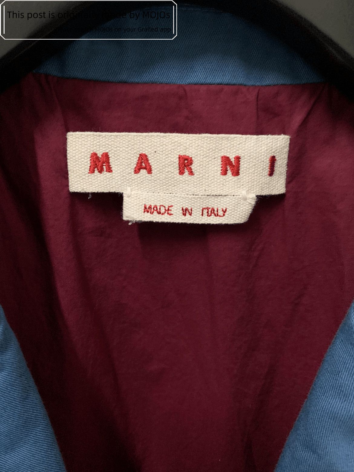 Marni Sz 38 Marni Baby Blue Working Jacket Size US M / EU 48-50 / 2 - 6 Thumbnail