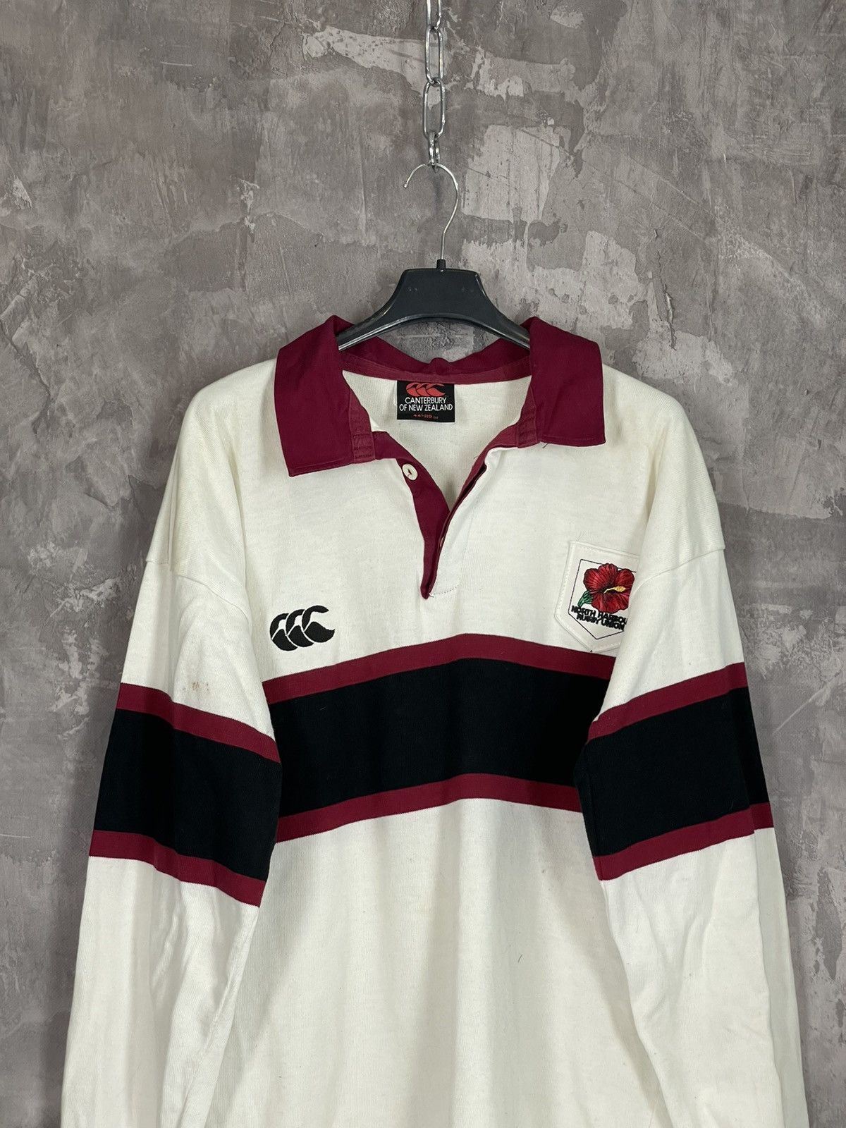 Vintage North Harbour Vintage Canterbury Rugby Jersey Size US XL / EU 56 / 4 - 2 Thumbnail