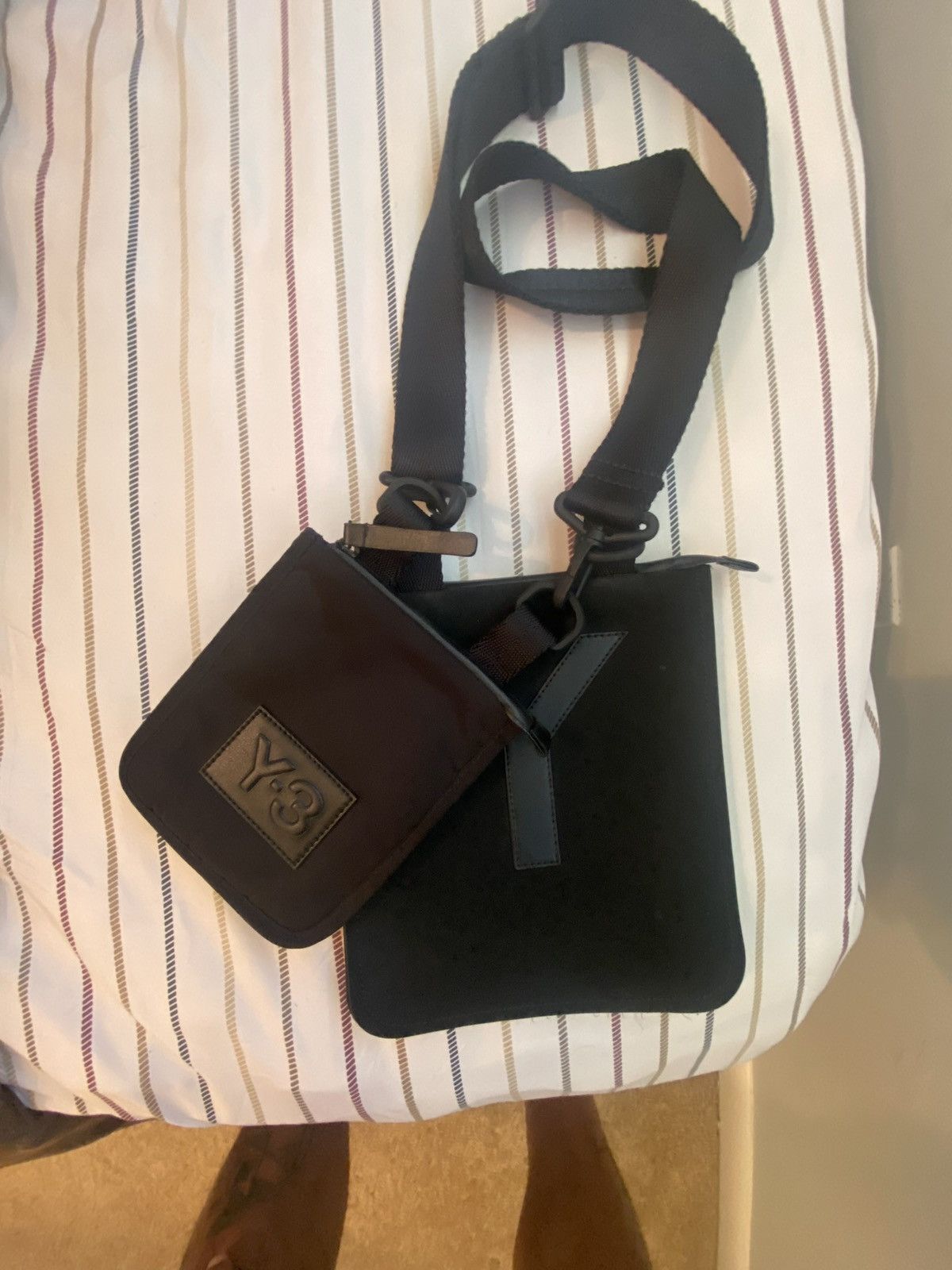 トップス Y-3 ADIDAS YOHJI YAMAMOTO VEST BAG BLACK Y-3 Yohji Yamamoto Vest Bag in Black | FWRD