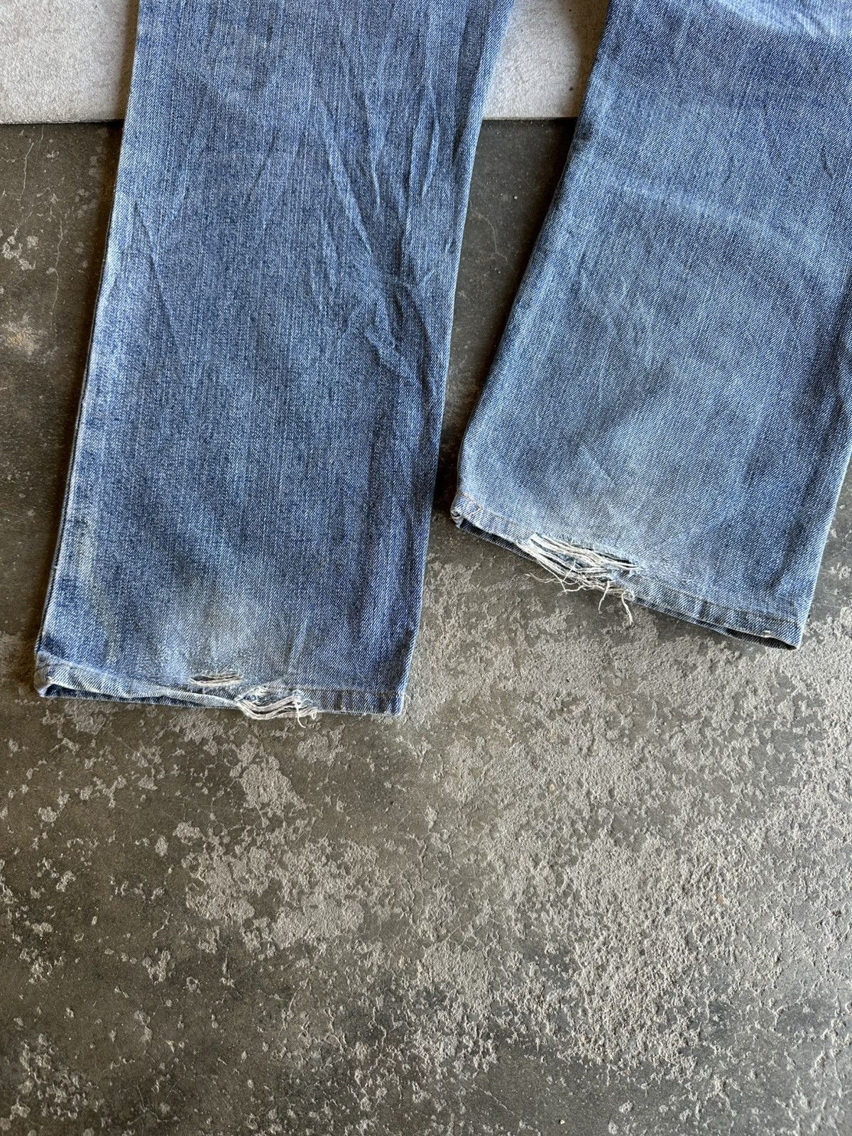 Body Glove SEND OFFER📌Vintage BODY GLOVE Ripped Distressed Denim Pants Size US 35 - 12 Thumbnail