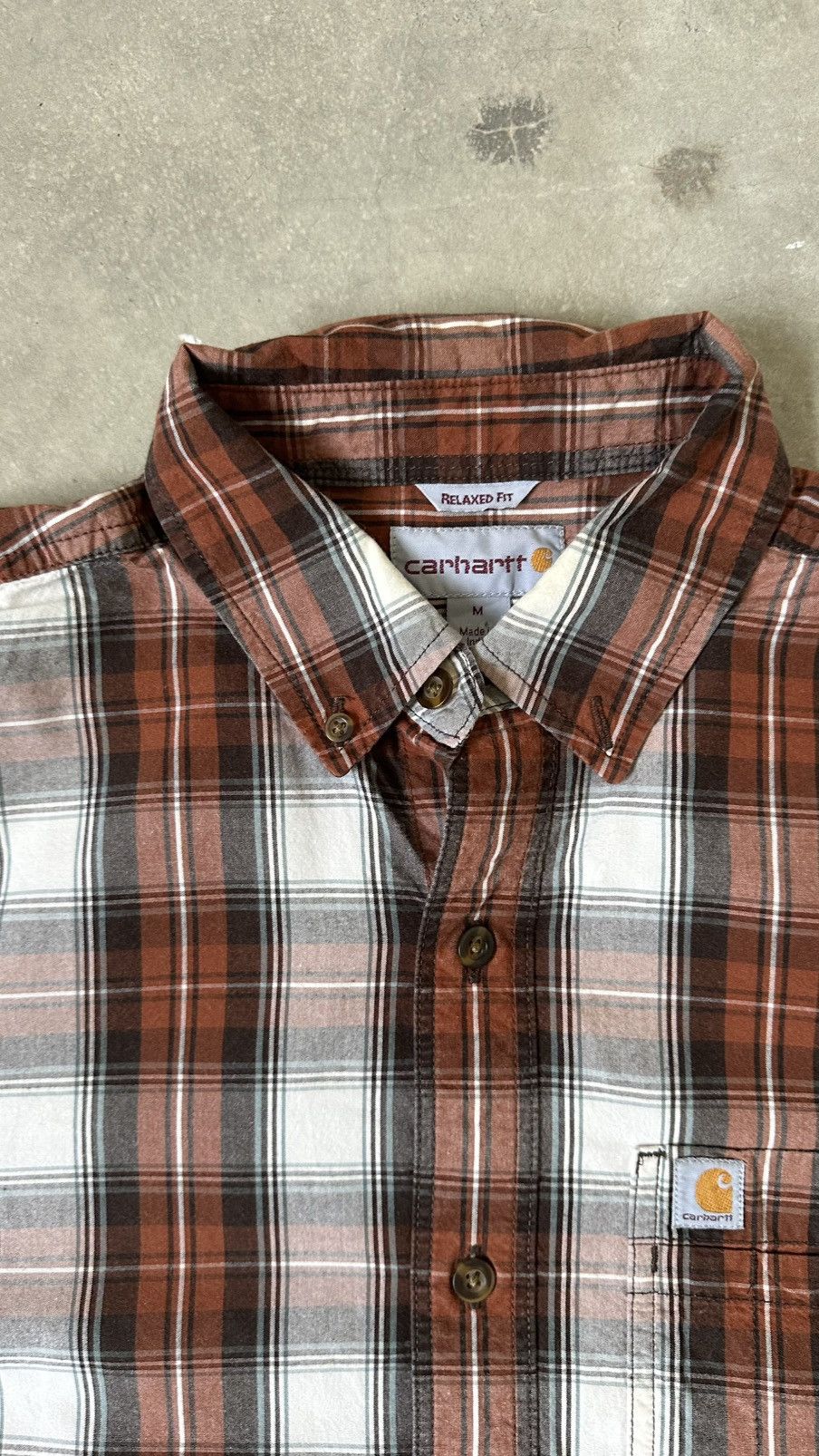 Carhartt VINTAGE Y2K CARHARTT CHECKERED SHIRT Size US M / EU 48-50 / 2 - 5 Thumbnail