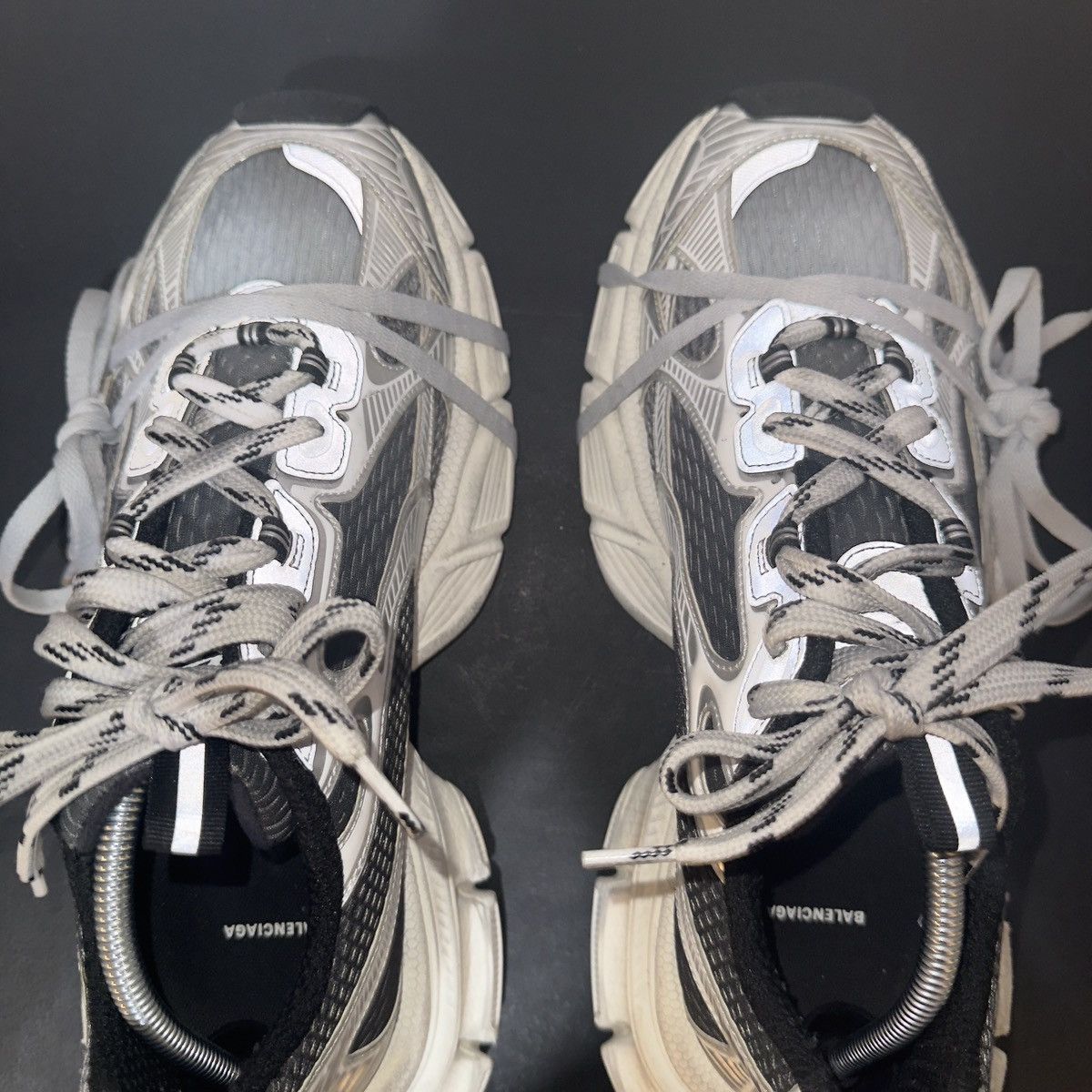 Balenciaga Balenciaga 3XL Black/White Mesh Size 44 Size US 11 / EU 44 - 6 Thumbnail