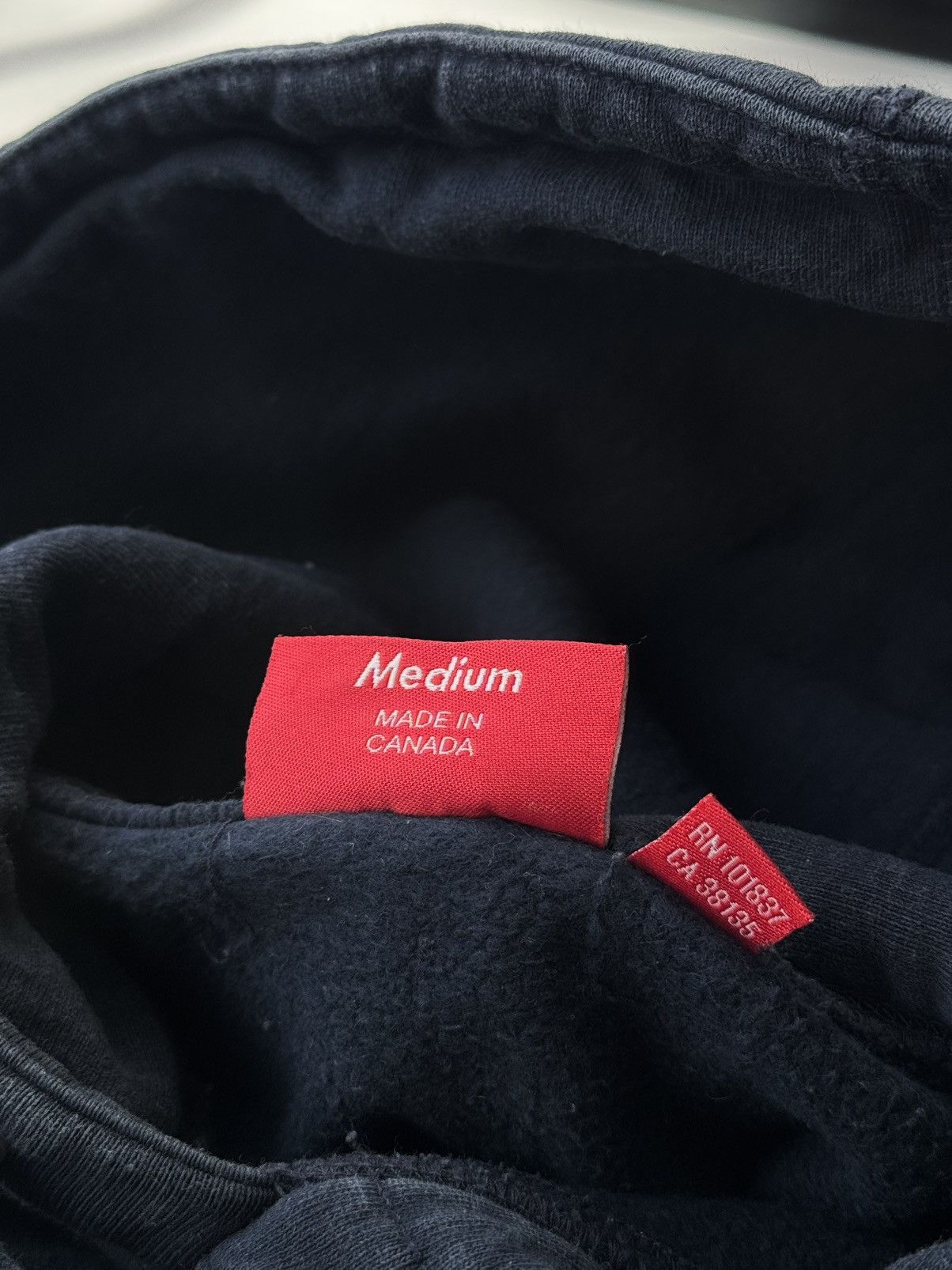 Hypebeast Rare SUPREME Big Logo Zip Up Boxy Fit Hoodie Size US L / EU 52-54 / 3 - 7 Thumbnail