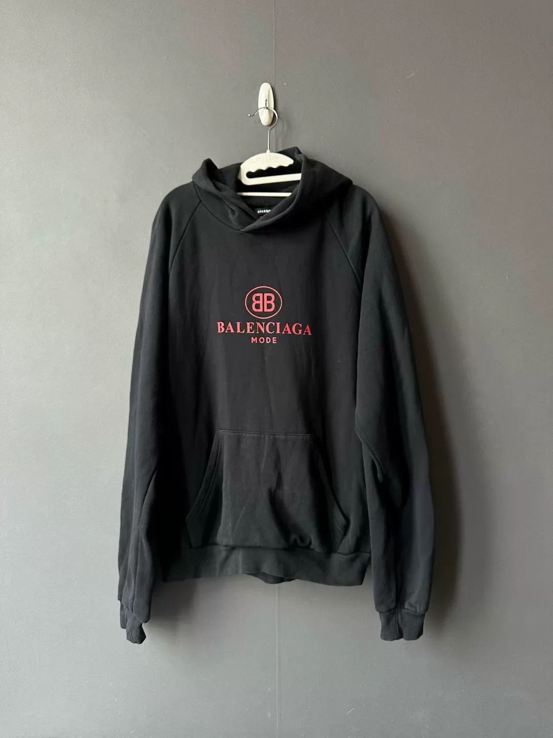 Balenciaga balenciaga double b hoodie in black Size US XL / EU 56 / 4 - 1 Preview
