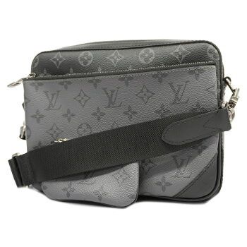 Louis Vuitton Monogram Eclipse Trio Messenger Shoulder Bag